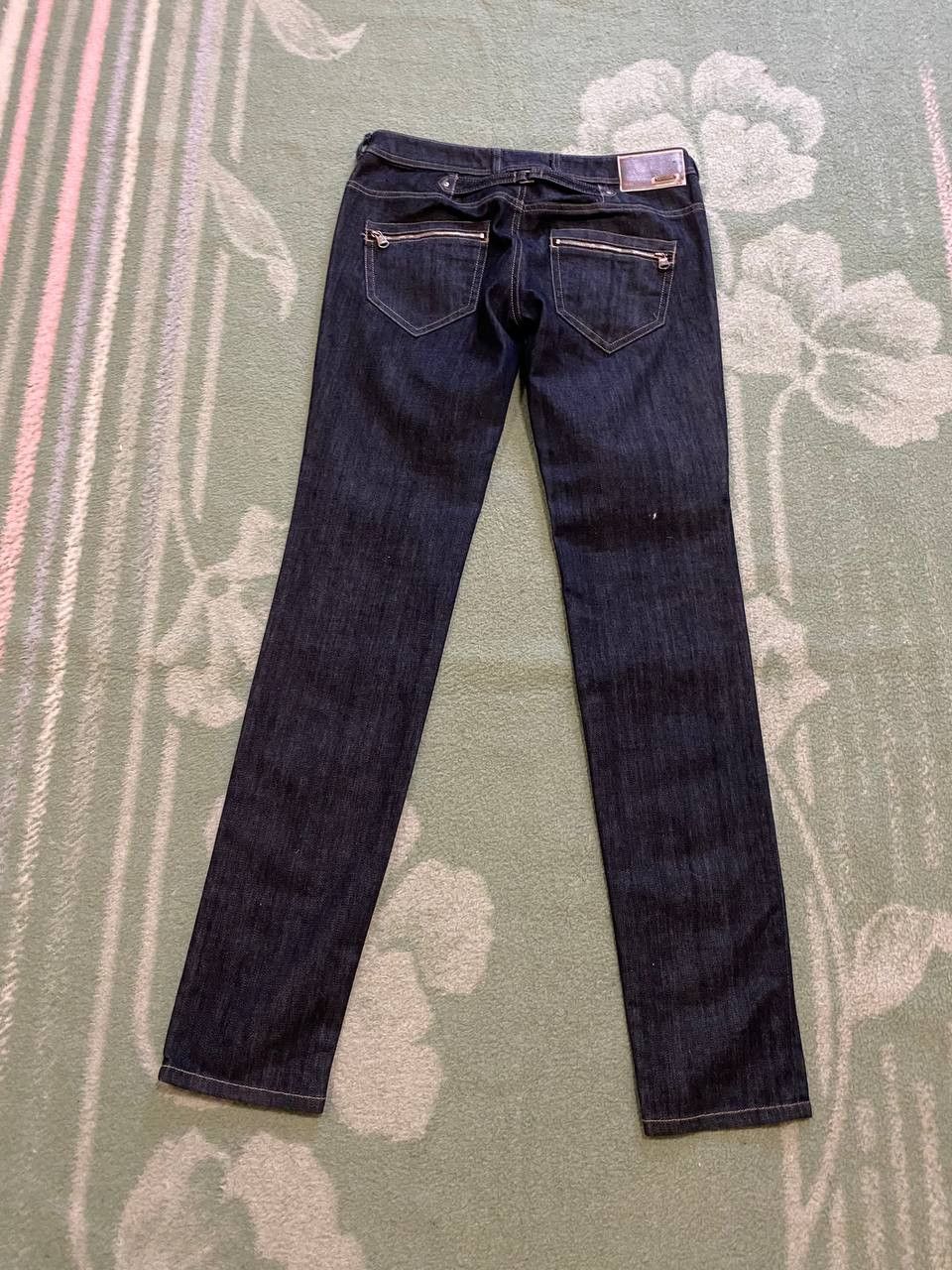 Diesel Diesel Clushy Skinny Jeans Sz 30 Dark Zipper Pockets Size 30" / US 8 / IT 44 - 17 Thumbnail