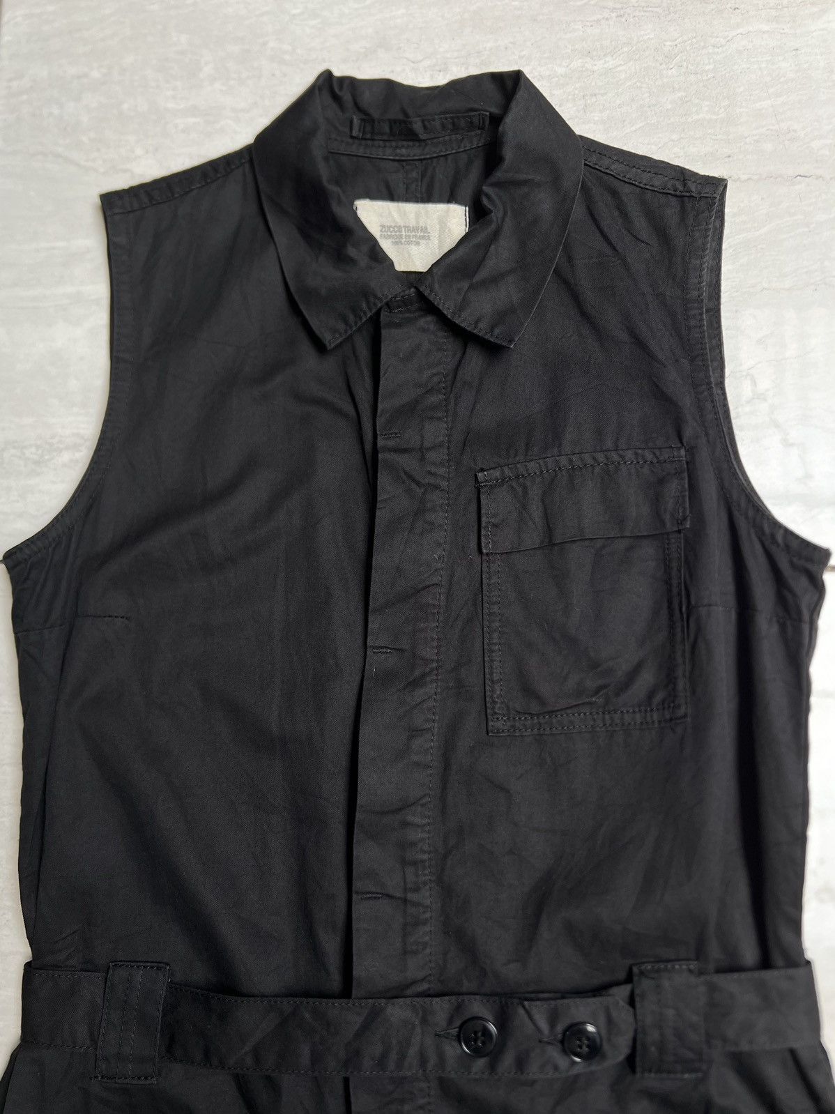 Zucca ZUCCA TRAVAIL Issey Miyake Black Dress Size XS / US 0-2 / IT 36-38 - 14 Thumbnail