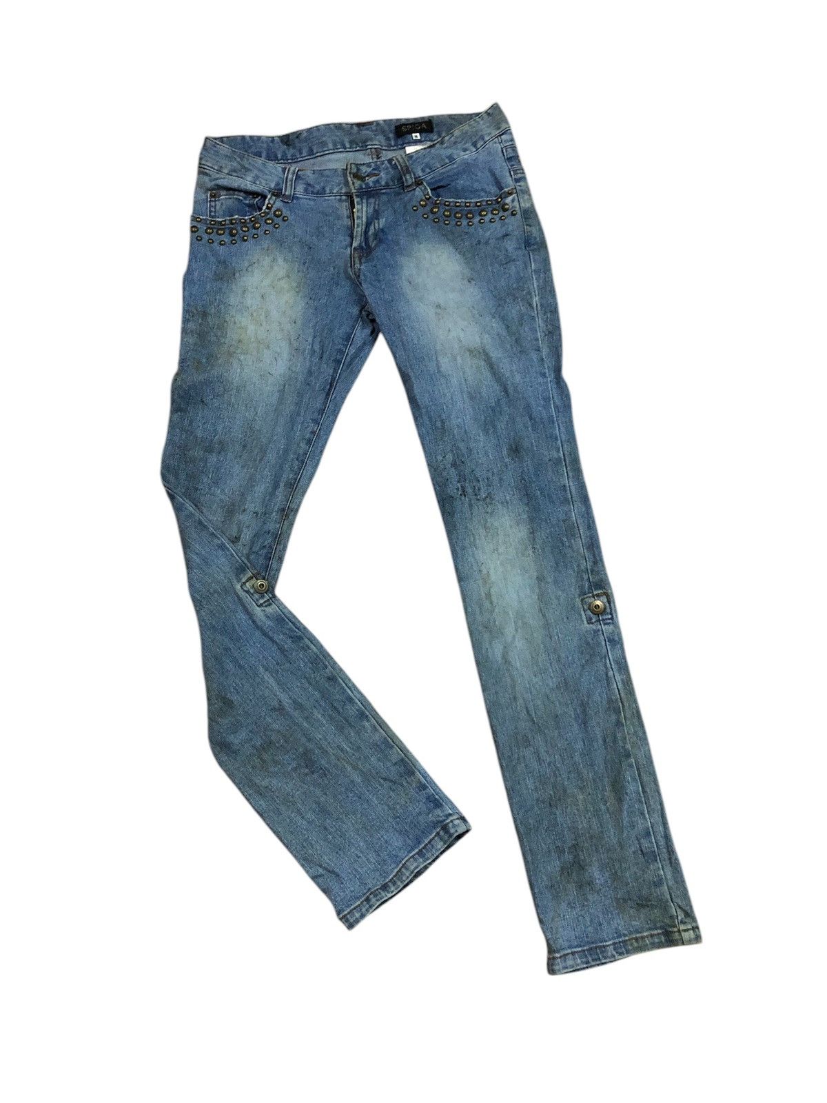 Designer × Japanese Brand SPIGA JEANS N-061402 Size 30" / US 8 / IT 44 - 1 Thumbnail