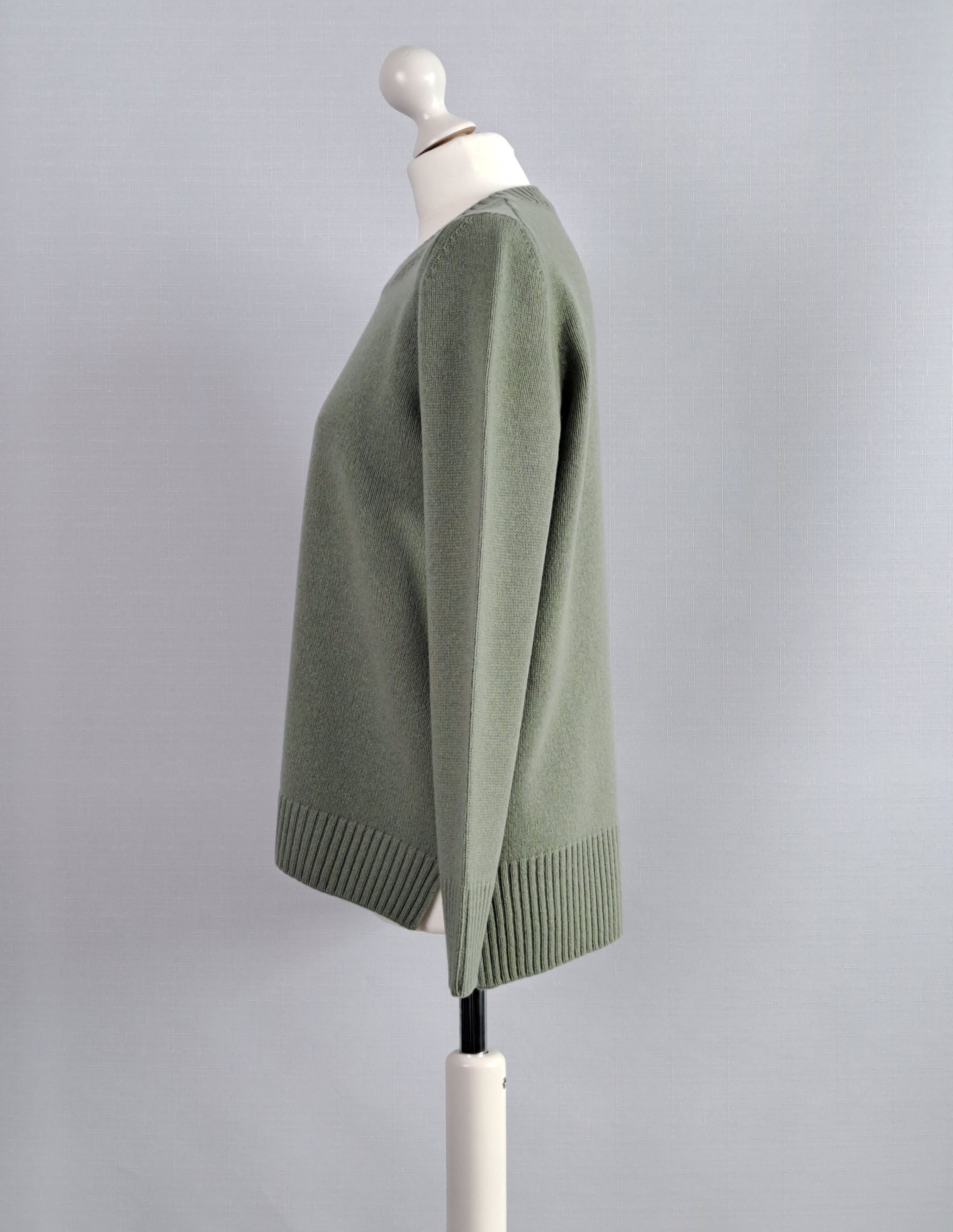 Gran Sasso GRAN SASSO warm wool/ cashmere sweater. Size 42IT. Size M / US 6-8 / IT 42-44 - 4 Thumbnail