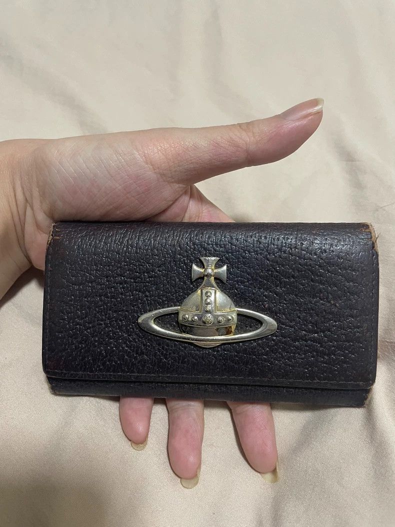 Other Vivienne Westwood size os Stereoscopic flat Saturn logo lea Size ONE SIZE - 1 Thumbnail