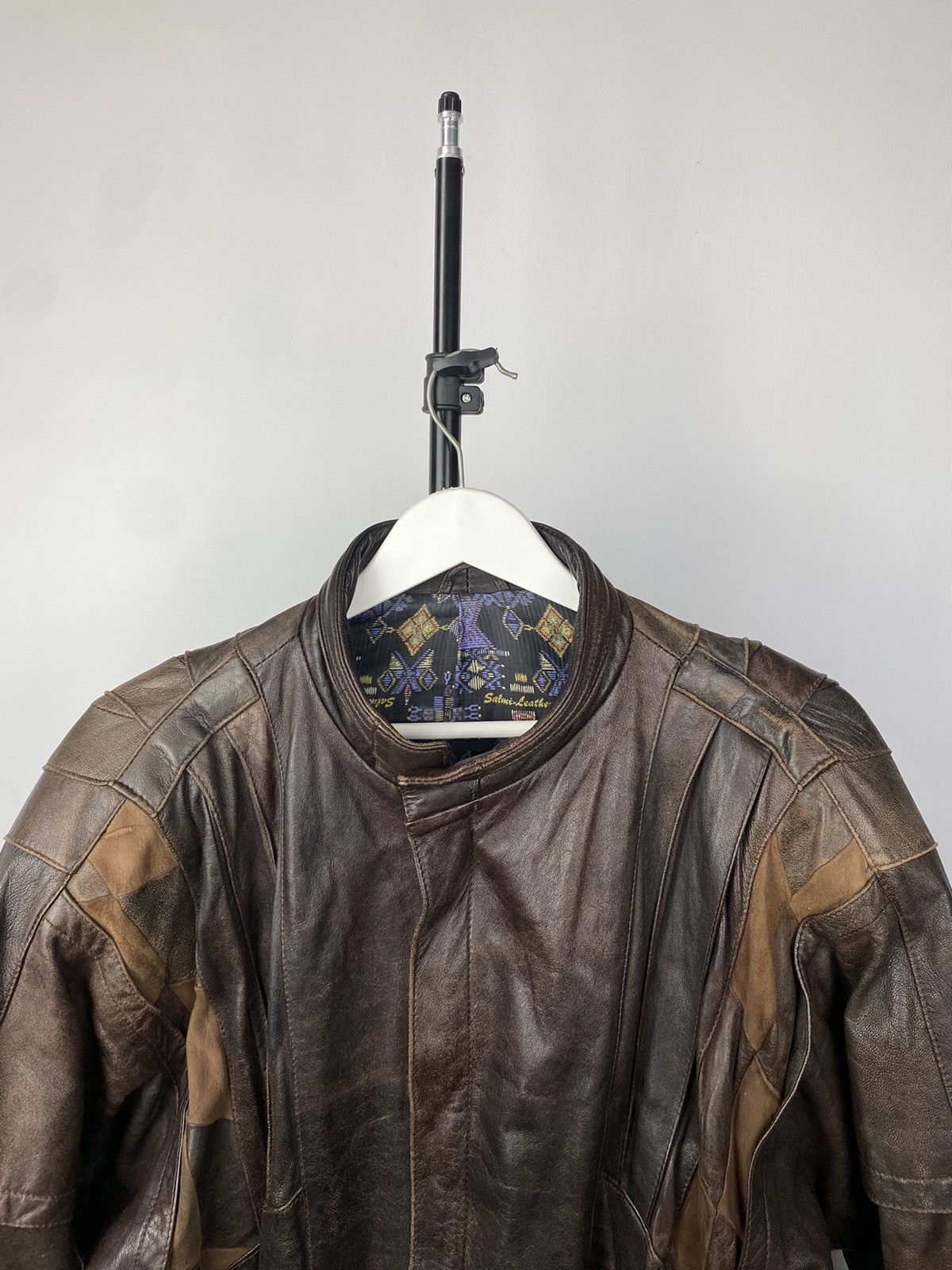 Vintage Vintage 90s Leather Biker Jacket Style Maison Margiela Size US M / EU 48-50 / 2 - 3 Thumbnail