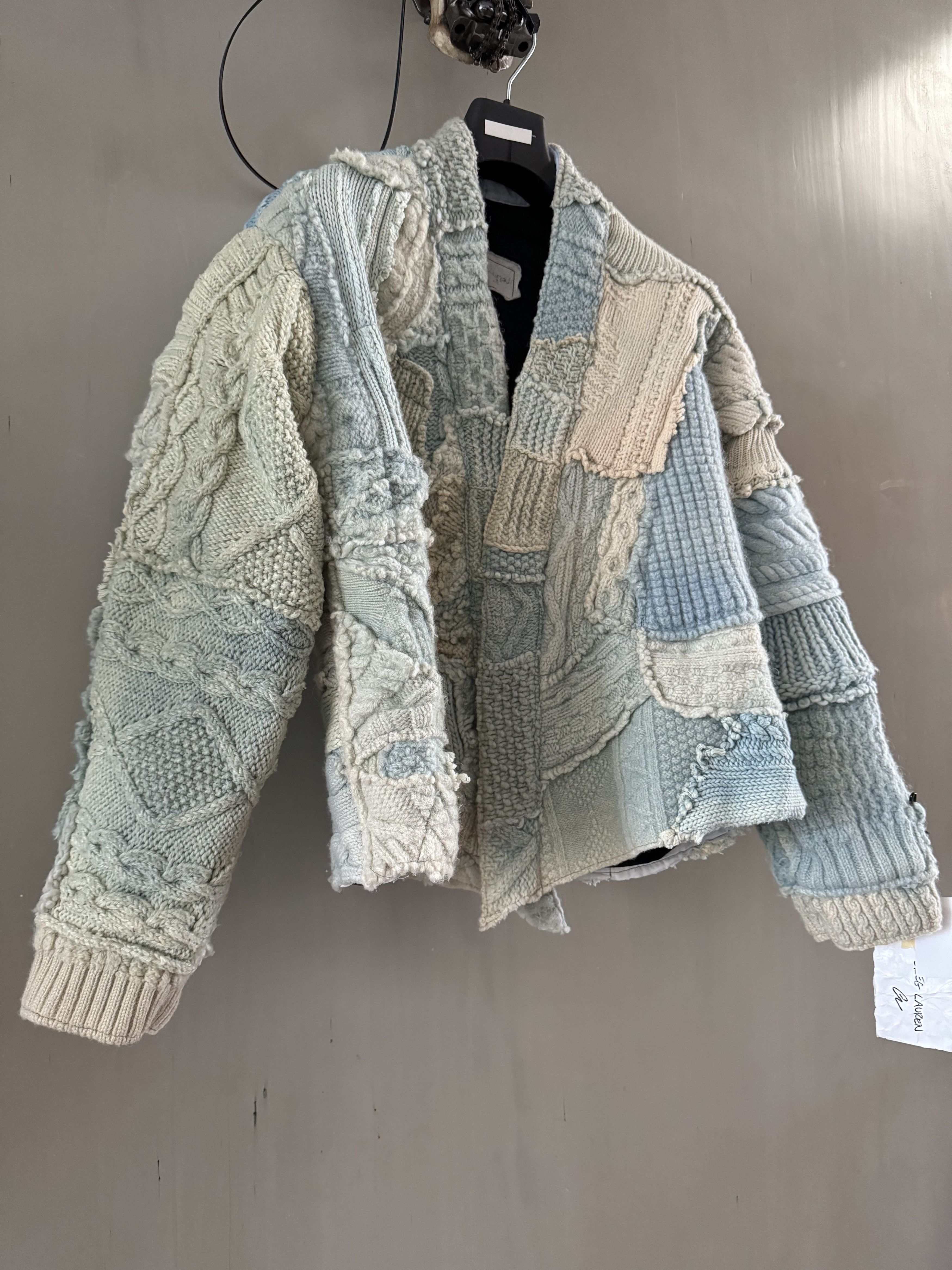 Greg Lauren HEAVY ICE FISHERMAN CROPPED GLI VEST Size 54R - 10 Thumbnail