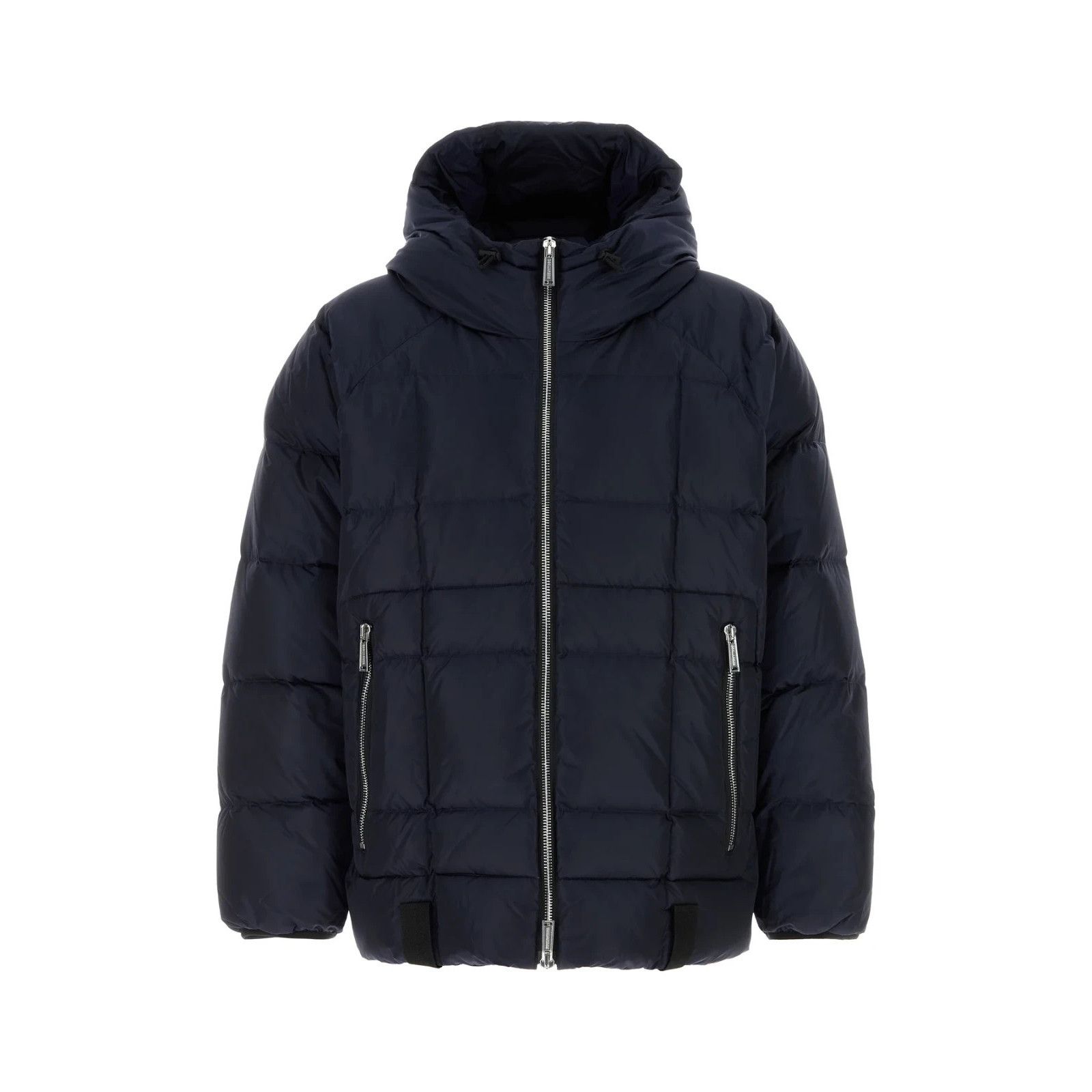 Dsquared2 DSQUARED2 Navy Blue Nylon Down Jacket New & Authentic (Men's Size US M / EU 48-50 / 2 - 1 Thumbnail