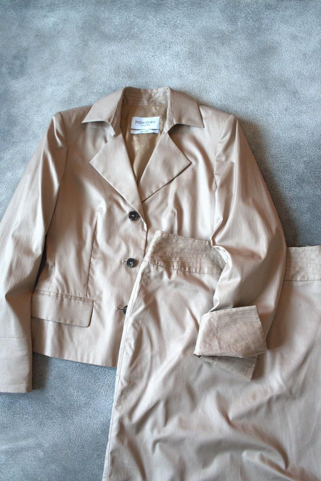 Other S/S 2002 Yves Saint Laurent By Tom Ford 'Safari"Suit Size M / US 6-8 / IT 42-44 - 2 Thumbnail