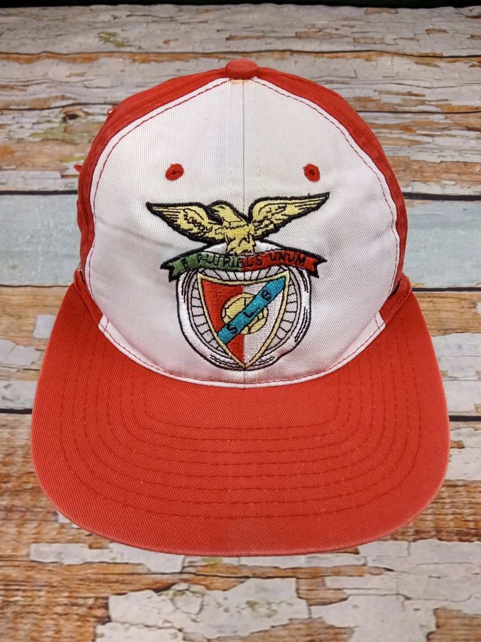 Vintage RARE! SL Benfica 8 Joao Pinto Vintage 2000s Y2K Cap Hat Size ONE SIZE - 1 Thumbnail