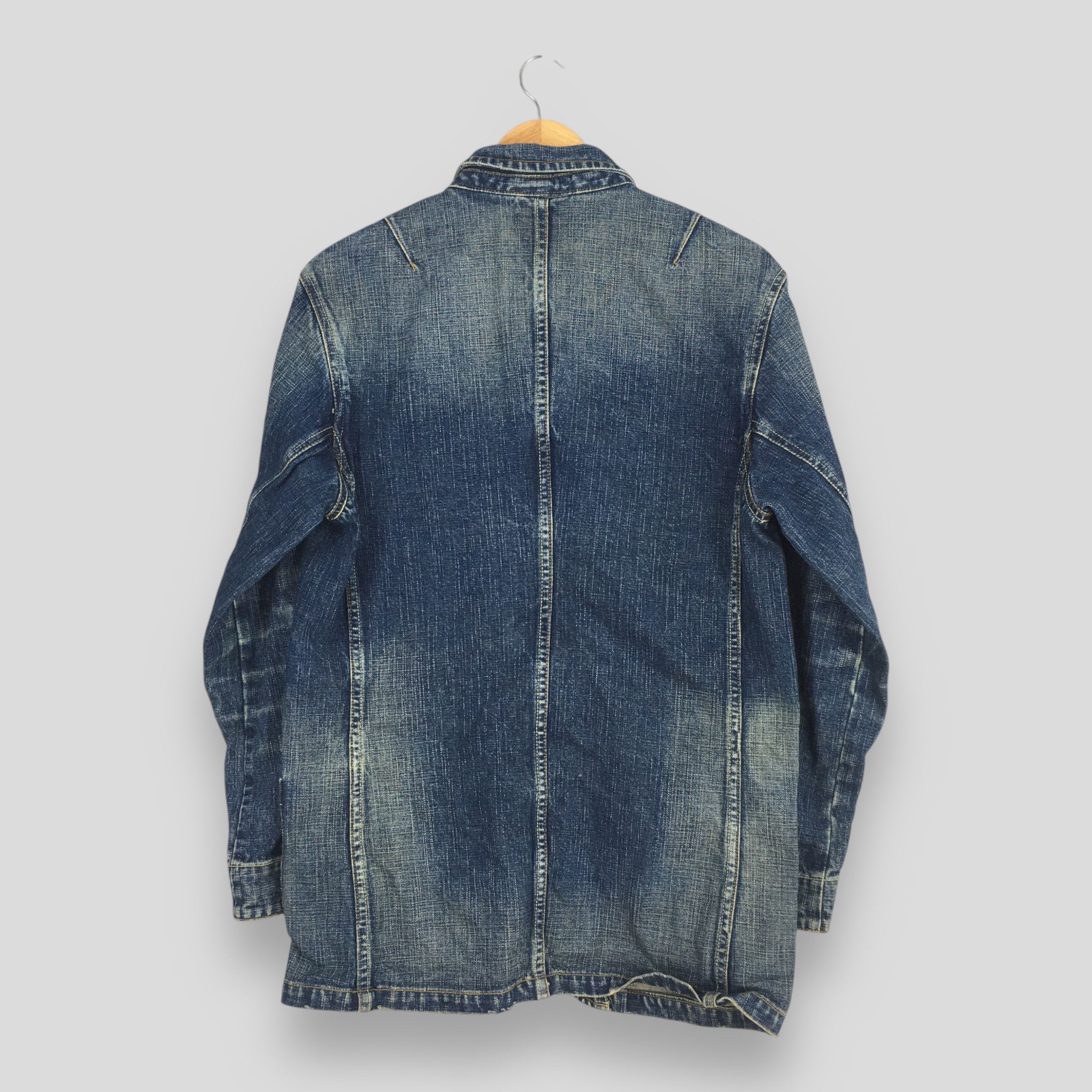 Vintage Vintage 1990s Circum Work Wear Jeans Chore Jacket L Size US L / EU 52-54 / 3 - 8 Thumbnail