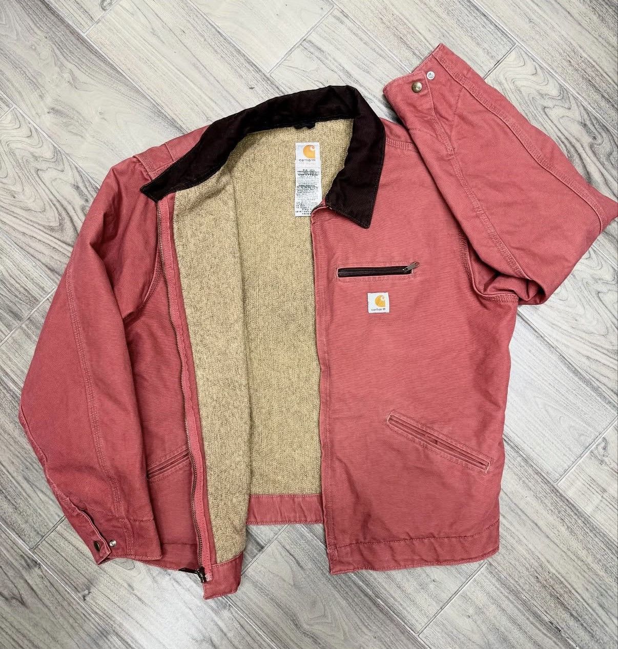 Carhartt Carhartt Detroit Jacket (WJ097) Vintage Rose XL Size US XL / EU 56 / 4 - 2 Thumbnail