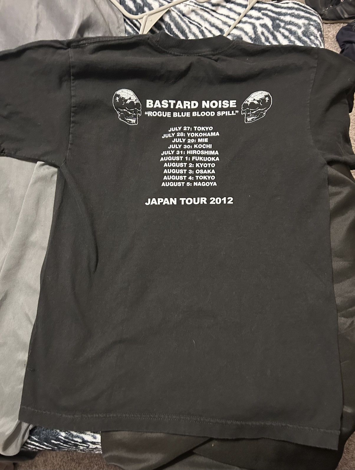 Band Tees BASTARD NOISE 2012 Japan Tour Shirt. NEVER BEEN WORN. Size US M / EU 48-50 / 2 - 4 Thumbnail