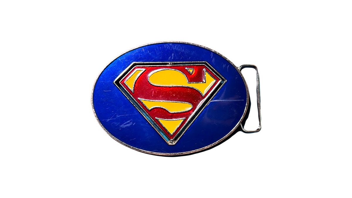 Marvel Comics Y2K Superman Big Logo Belts Size ONE SIZE - 1 Thumbnail
