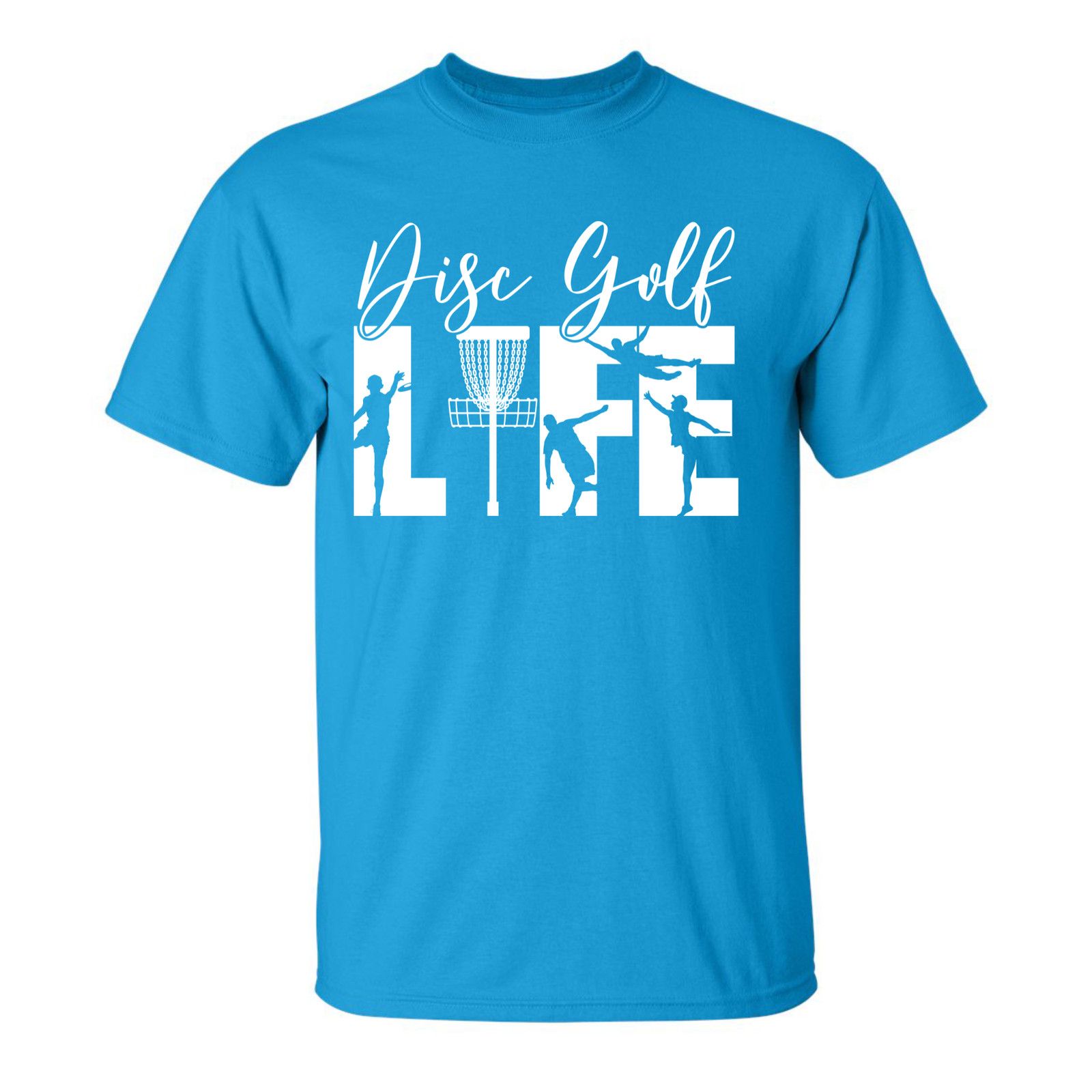 Gildan Disc Golf T Shirt DISCGOLF LIFE Discgolfer Discgolfing Shirt Size US L / EU 52-54 / 3 - 9 Thumbnail