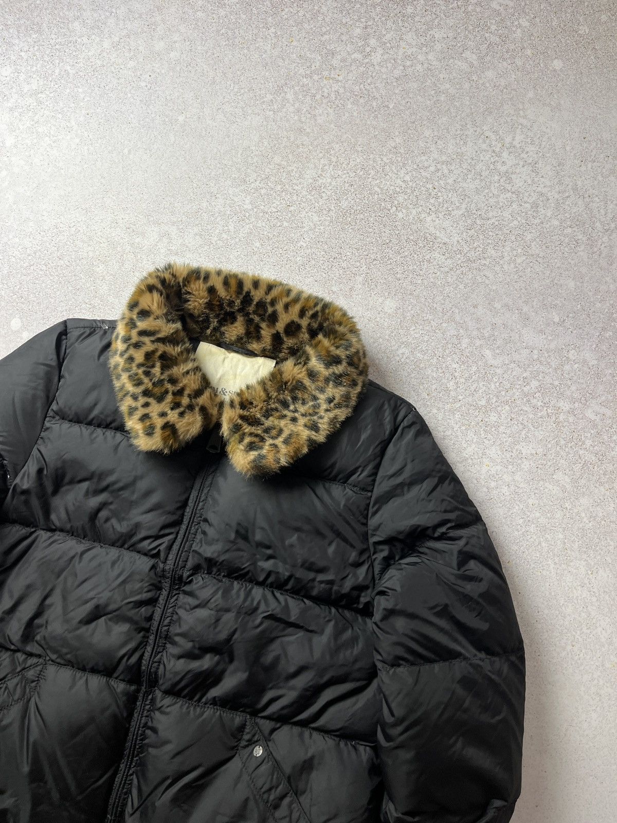 Denim & Supply Ralph Lauren Denim & Supply Ralph Lauren Black Faux Fur Down Puffer Size M / US 6-8 / IT 42-44 - 2 Thumbnail