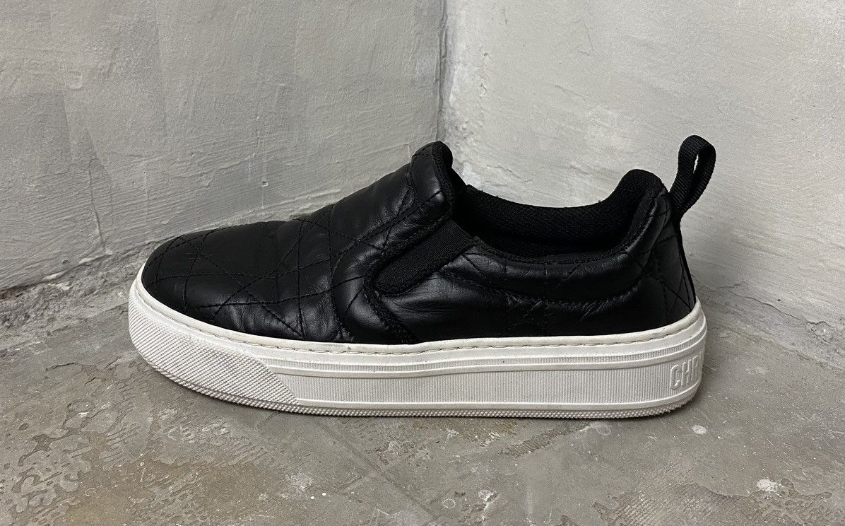 Dior Christian Dior - Solar Cannage Quilted Slip-on Size US 7 / IT 37 - 4 Thumbnail