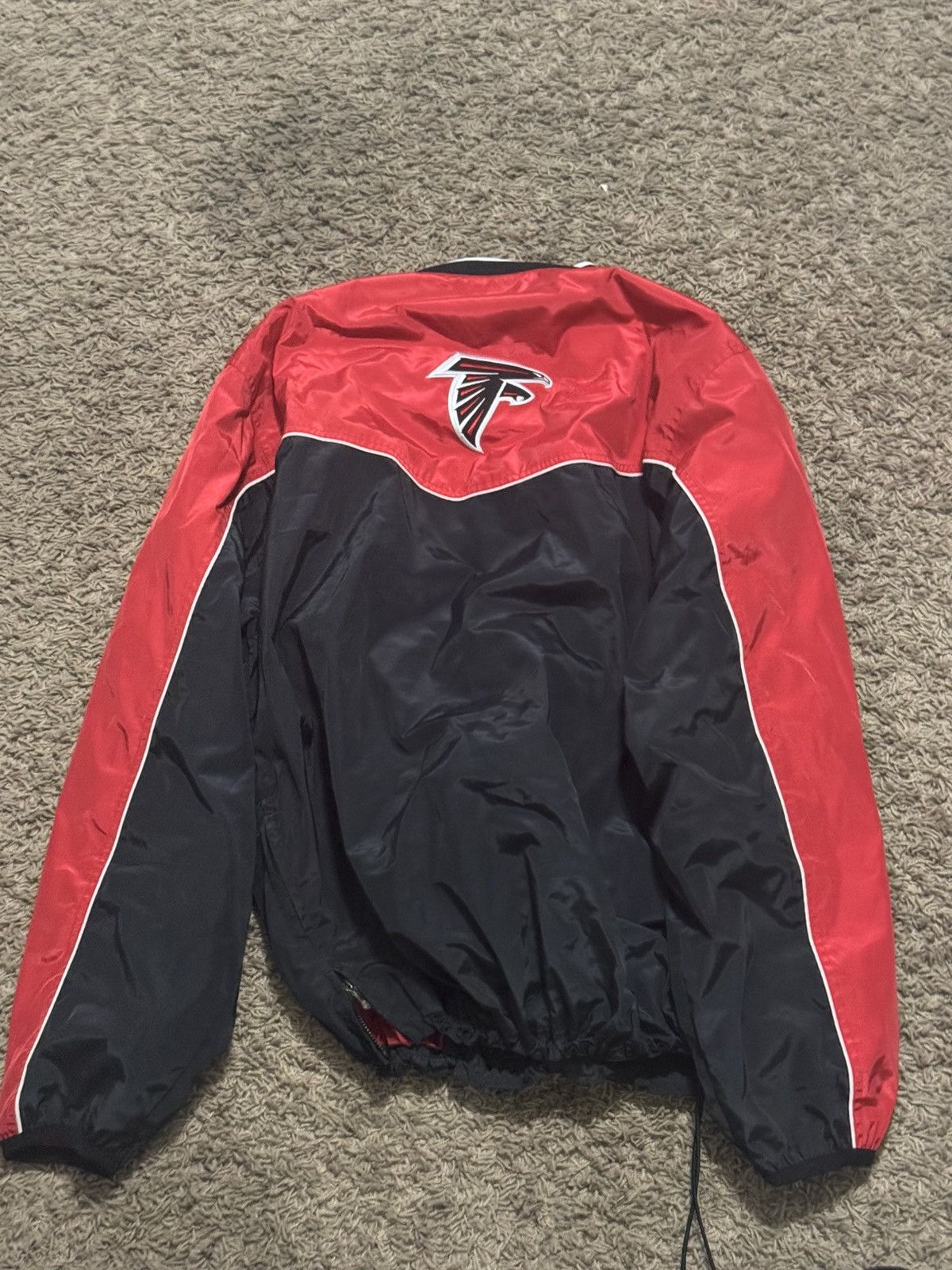 NFL Early 2000s Atlanta Falcons Windbreaker Size US L / EU 52-54 / 3 - 2 Thumbnail