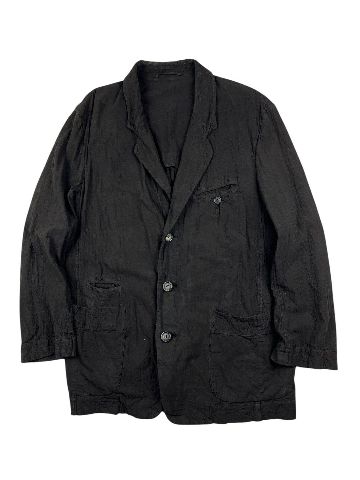 Issey Miyake × Japanese Brand Issey Miyake Overside Size 40S - 3 Thumbnail