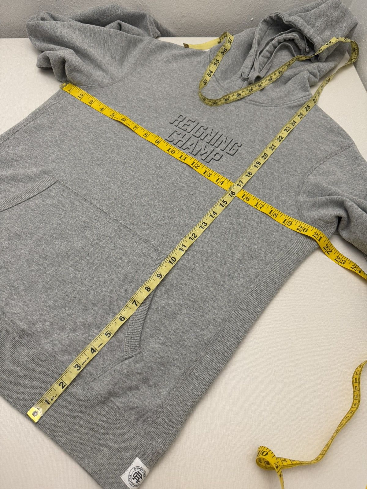 Reigning Champ Reigning Champ Midweight French Terry Hoodie Medium Spellout Size US M / EU 48-50 / 2 - 7 Thumbnail
