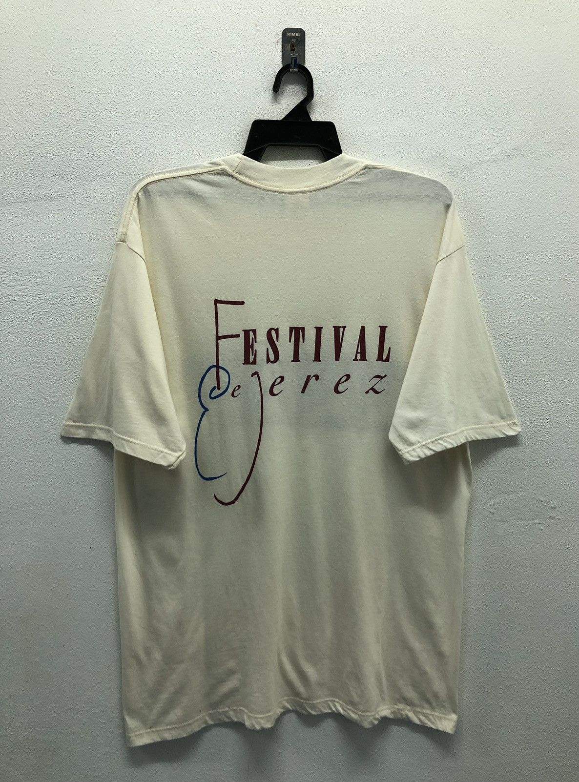 Vintage Vintage Jerzees Festival De Jerez T-Shirt Size US L / EU 52-54 / 3 - 2 Thumbnail