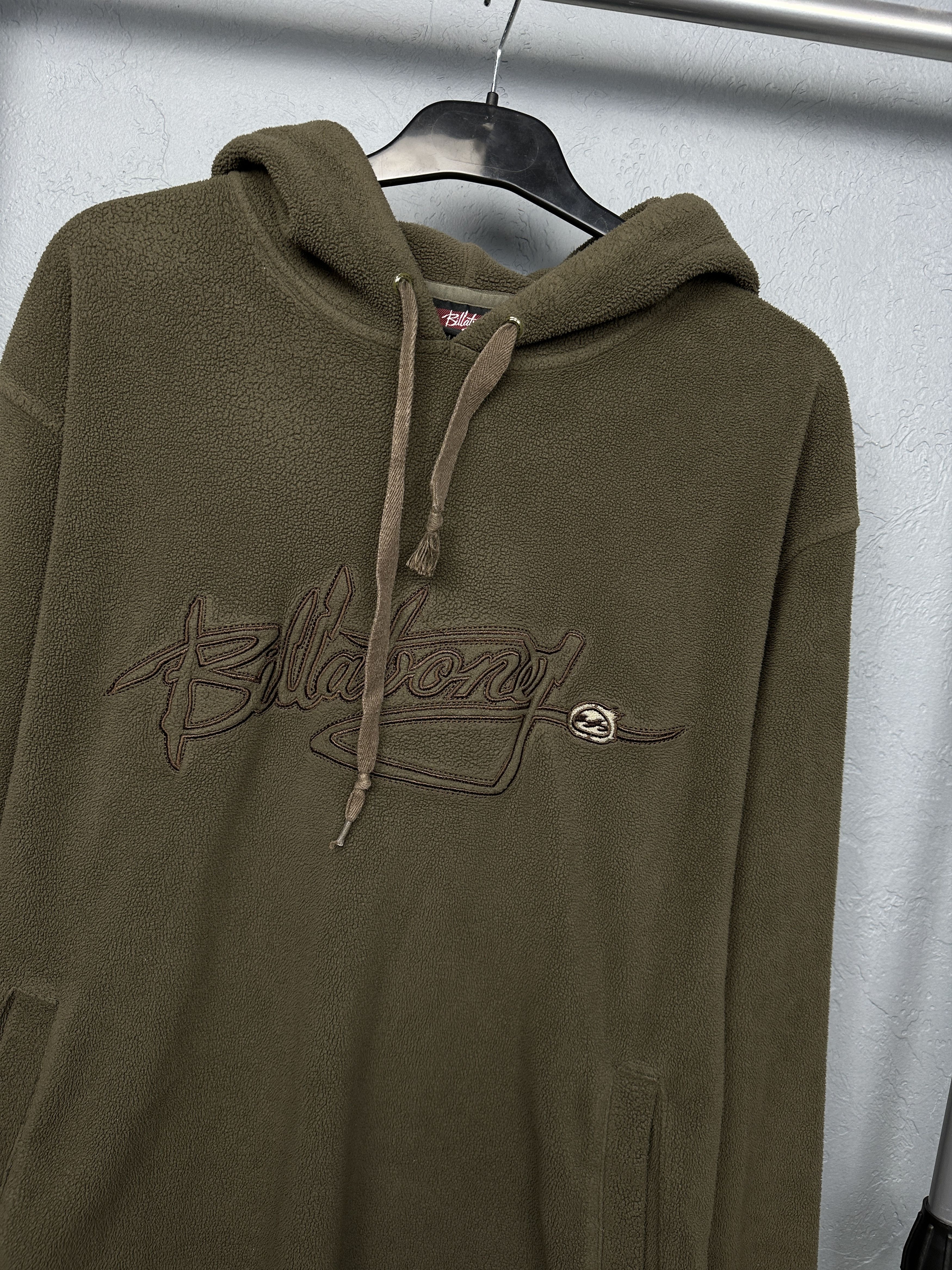 Billabong Billabong Vintage Mens Teddy Sherpa Fleece Hoodie Size US L / EU 52-54 / 3 - 2 Thumbnail