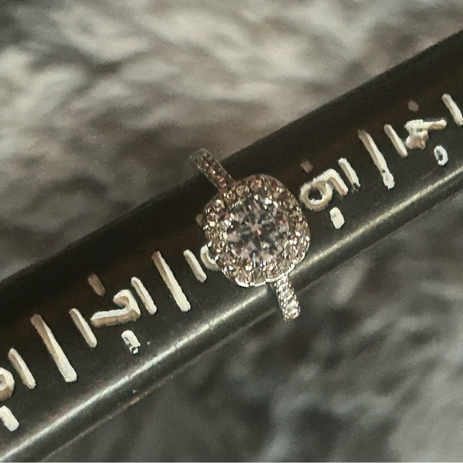 Jewelry Elegant prong set open basket cz sterling silver ring NIB Size ONE SIZE - 10 Thumbnail