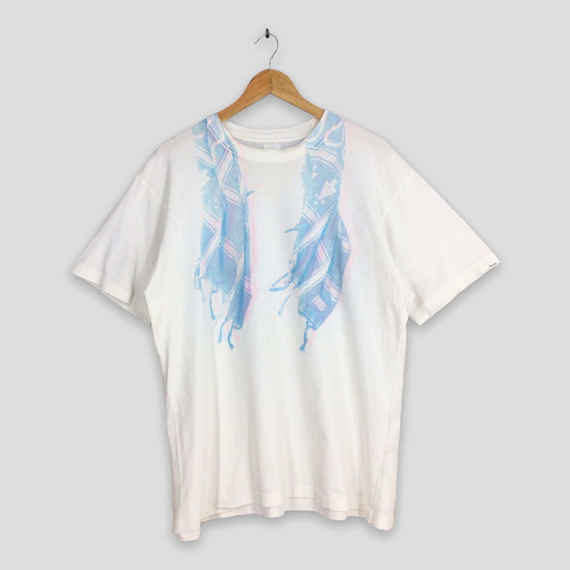 Japanese Brand Neighborhood Japan Scarf Pop Art White Tshirt Medium Size US M / EU 48-50 / 2 - 1 Thumbnail
