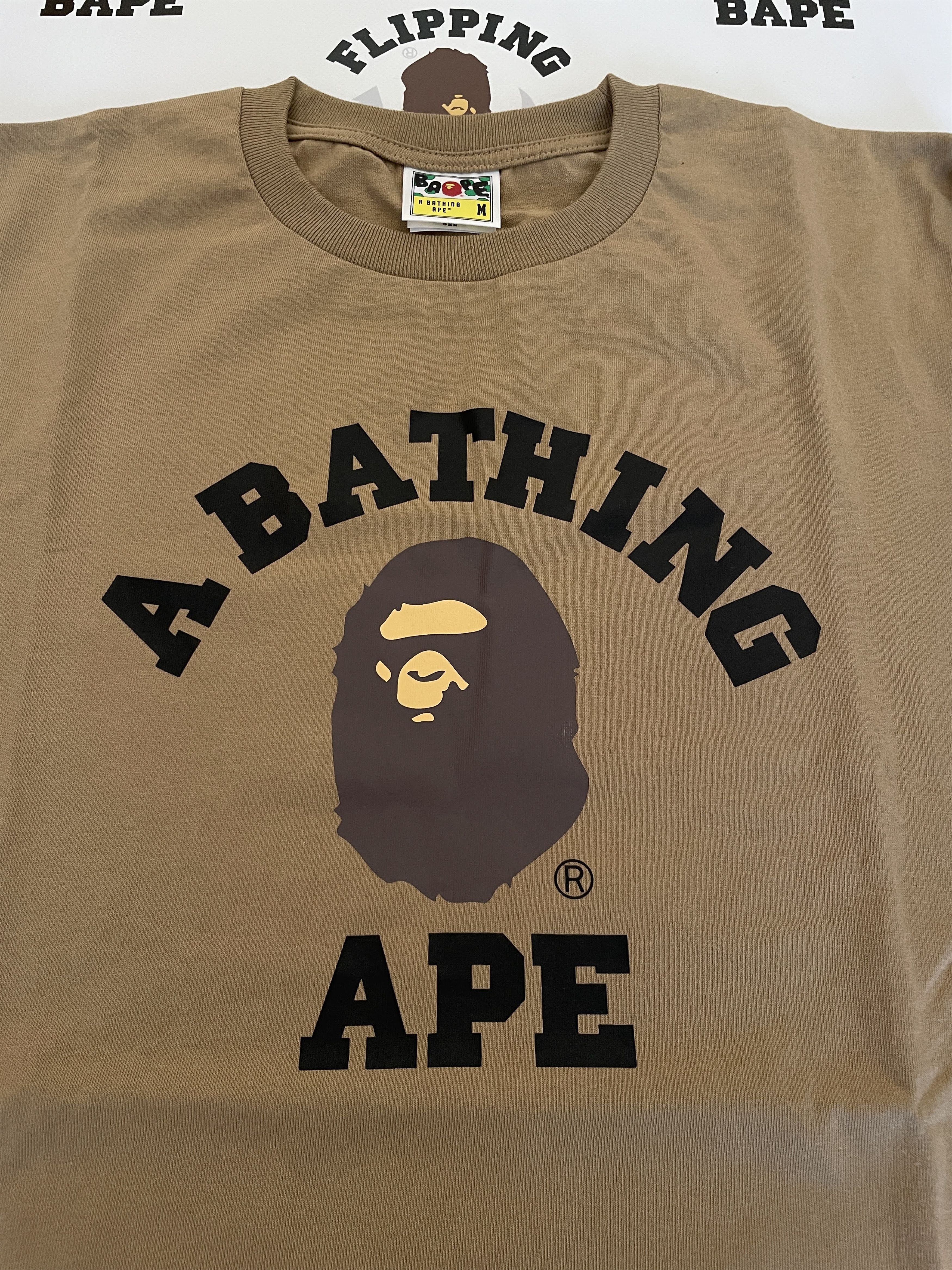 Bape BAPE COLLEGE L/S TEE Size US M / EU 48-50 / 2 - 2 Thumbnail