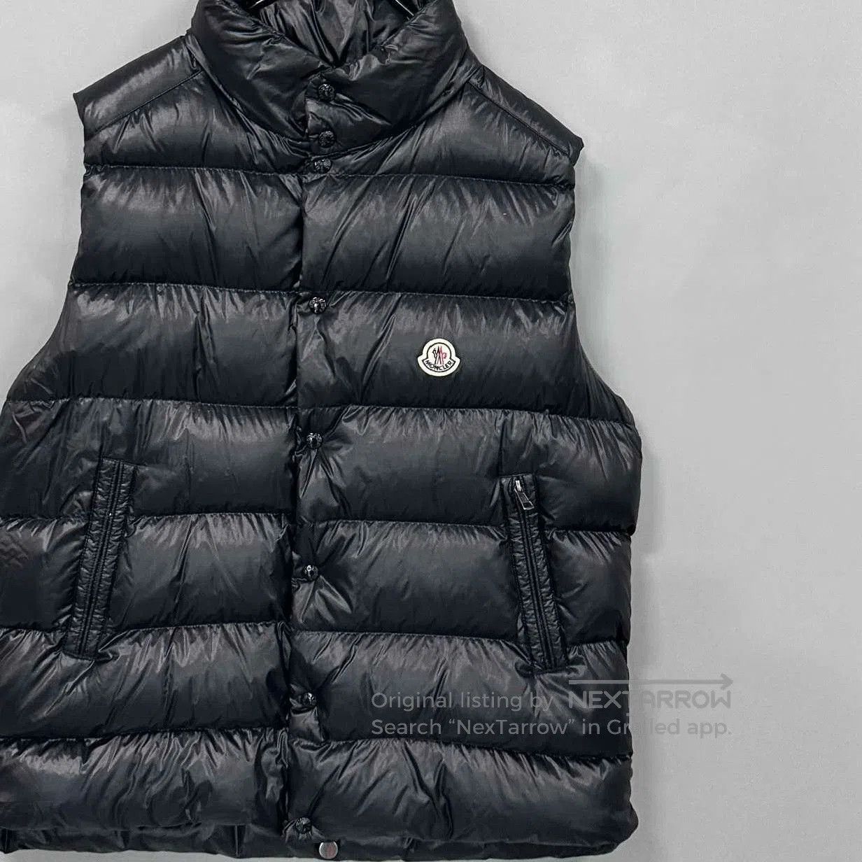 Moncler Moncler Tibb Quilted Down Vest. Size M / US 6-8 / IT 42-44 - 2 Thumbnail