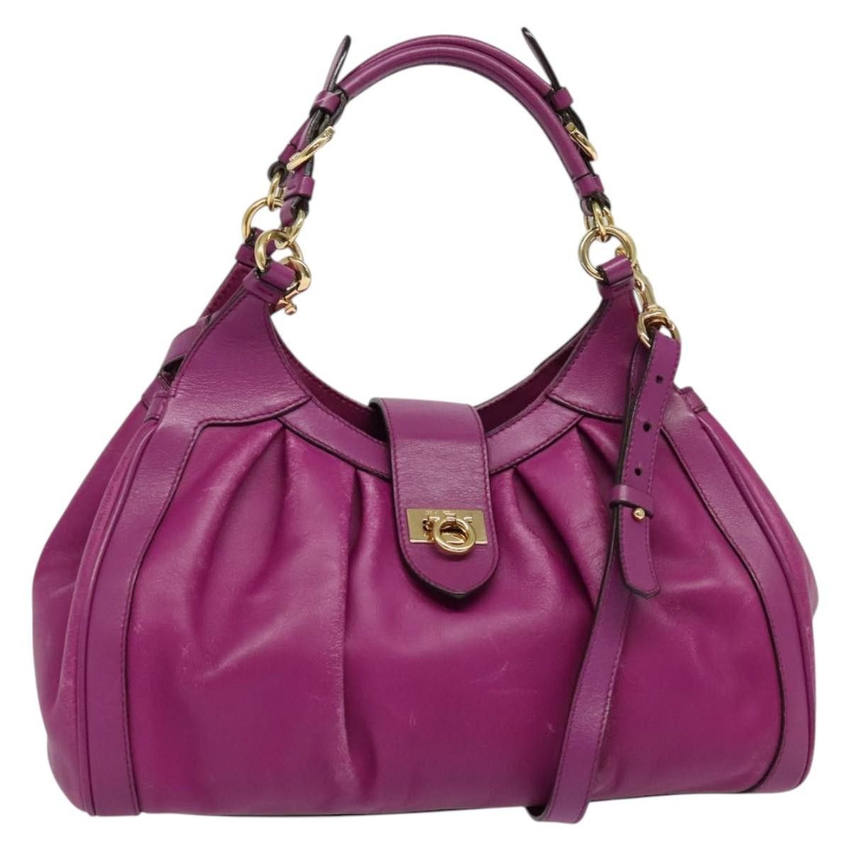 Salvatore Ferragamo Annabell Tote Leather
