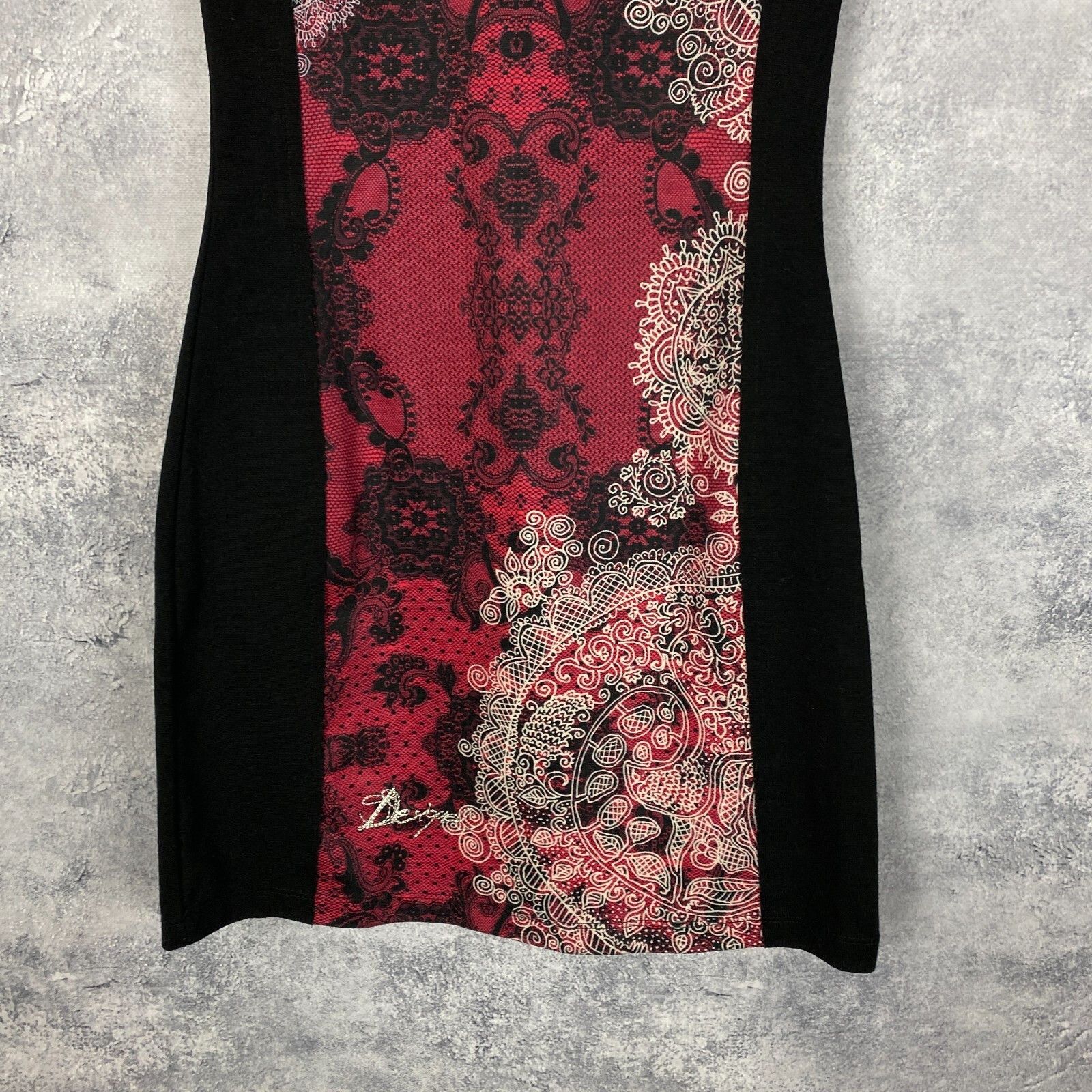 Desigual Desigual Dress Women's Size XS Short Sleeve Multicolor ` Size XS / US 0-2 / IT 36-38 - 3 Thumbnail