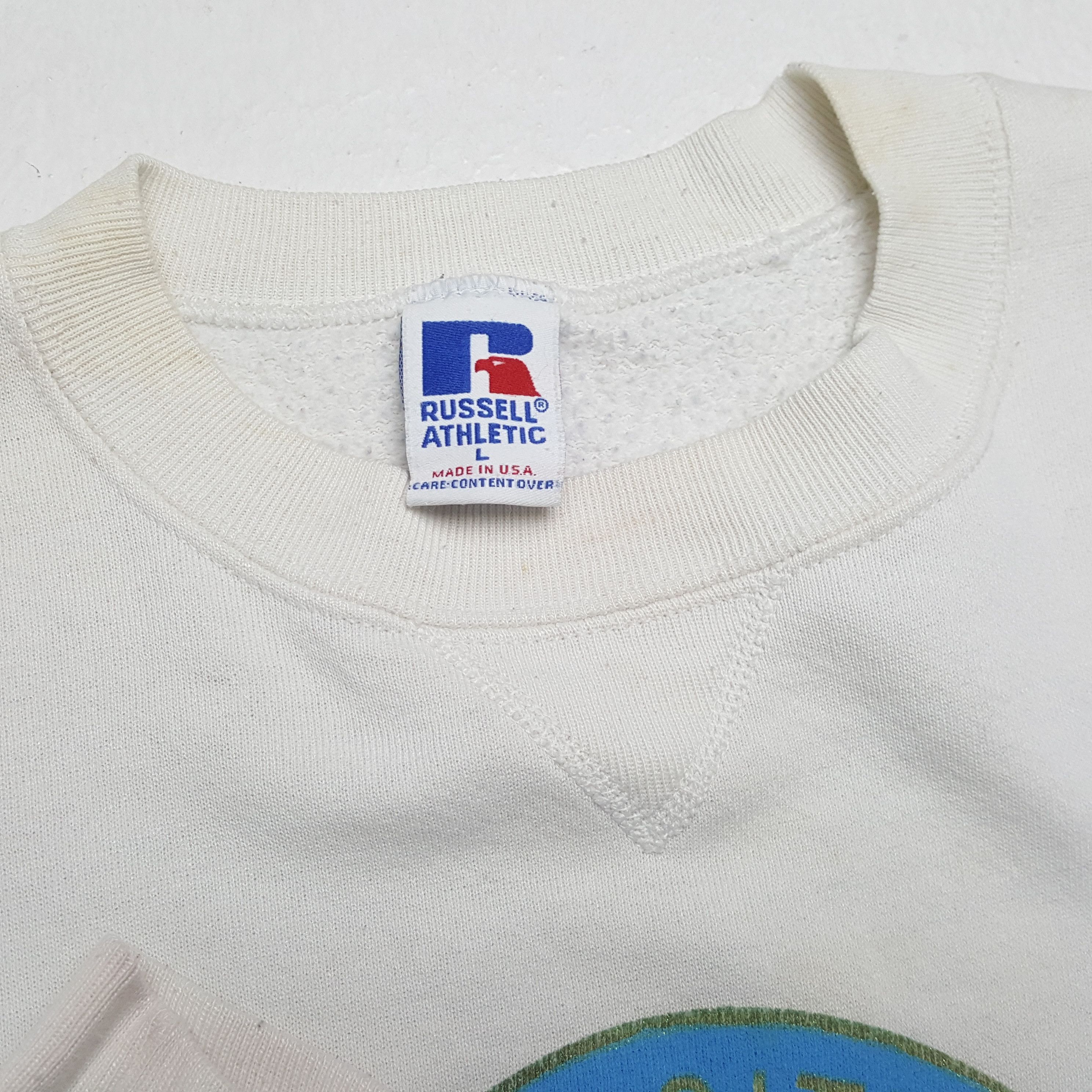 Russell Athletic × Vintage UNIVERSITY OF NORTH CAROLINA Vintage Sweatshirt Size US L / EU 52-54 / 3 - 9 Thumbnail