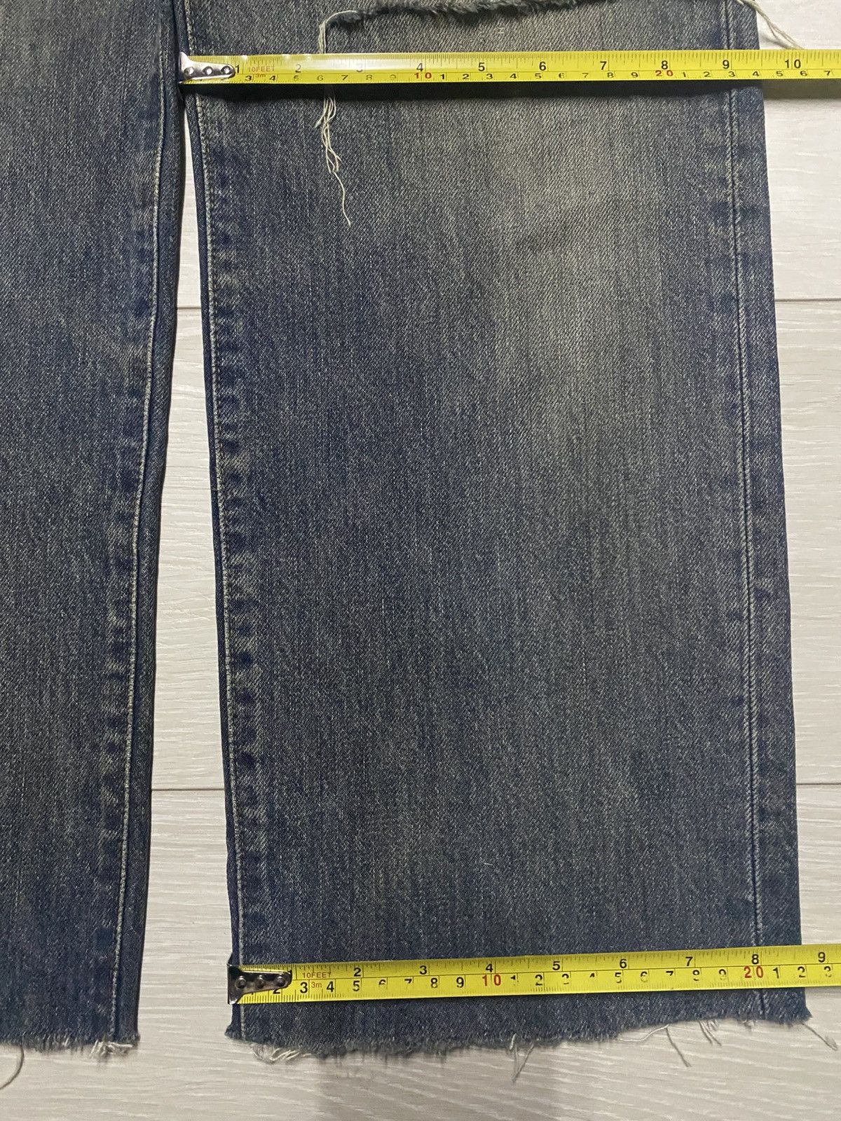 Edwin Rare Vintage Edwin Frontier Orange Tab Mud Wash Jeans Size US 31 - 16 Thumbnail