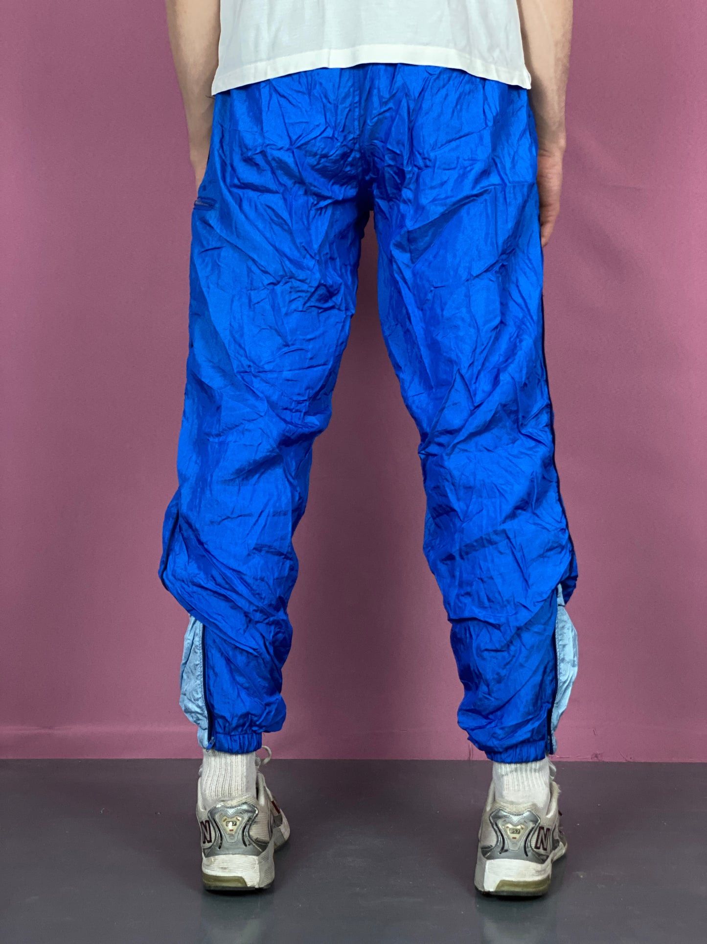Vintage 90s Big Wave Vintage Men's Track Pants - M Size US 36 / EU 52 - 4 Thumbnail