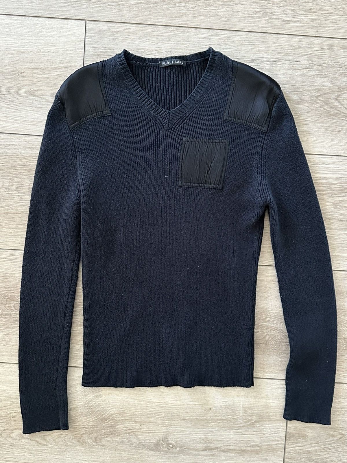 Helmut Lang 1999 Archive Wool Knit Sweater | Grailed