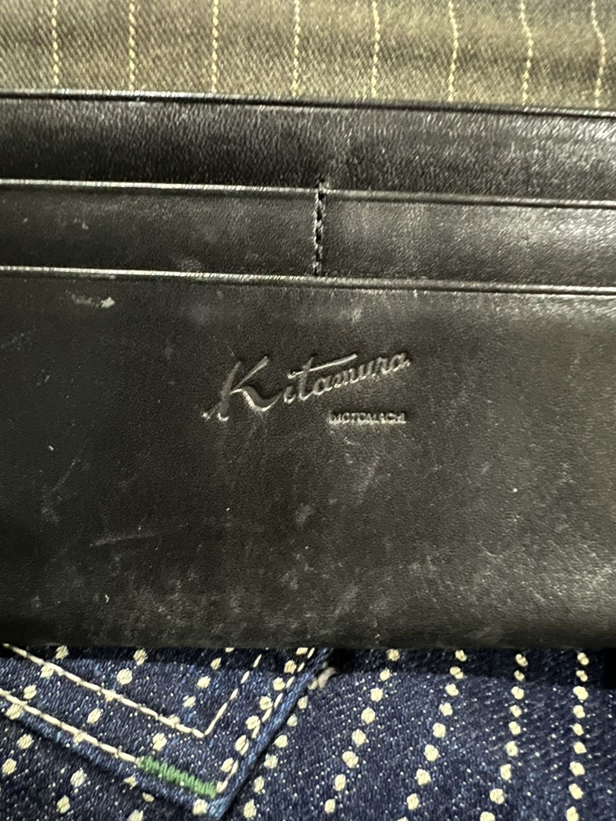 Genuine Leather × Hysteric Glamour Japan Leather Craft Pole Girl Kitamura Bifold Leather Wallet Size ONE SIZE - 12 Thumbnail