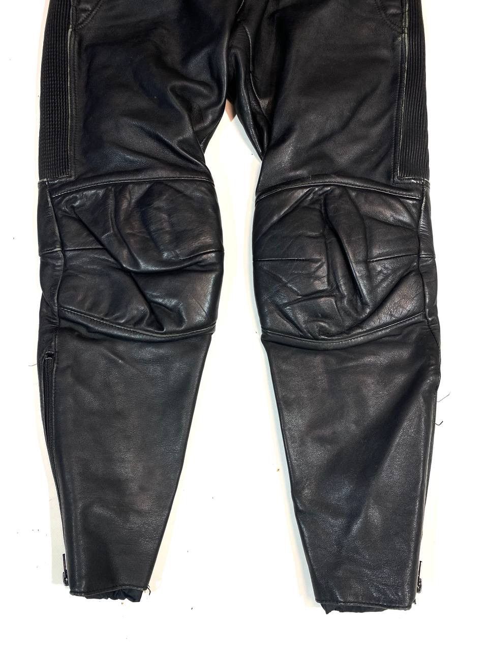 Leather × Vintage Leder Vintage Racing Moto Pants Size US 34 / EU 50 - 3 Thumbnail