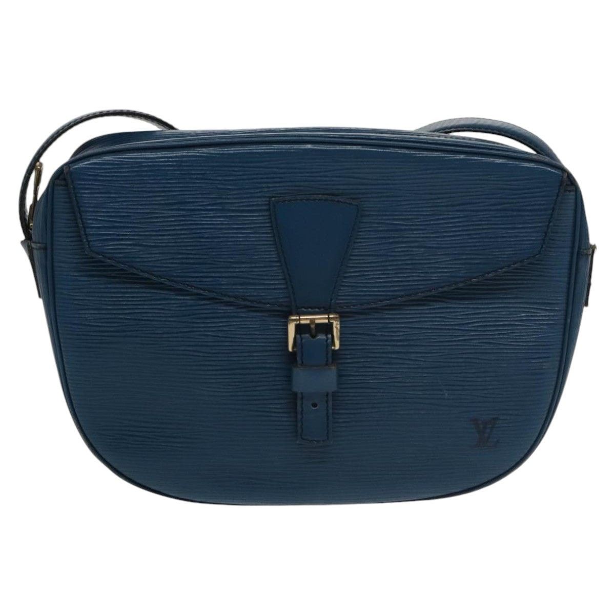 Louis Vuitton LOUIS VUITTON Epi June Feuille Shoulder Bag Blue M52155 Size ONE SIZE - 2 Thumbnail