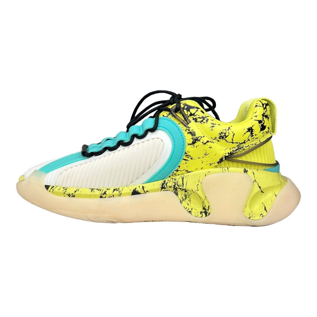 Balmain Balmain B Runner Platform Marble Print Sneaker Size US 10 / EU 43 - 6 Thumbnail