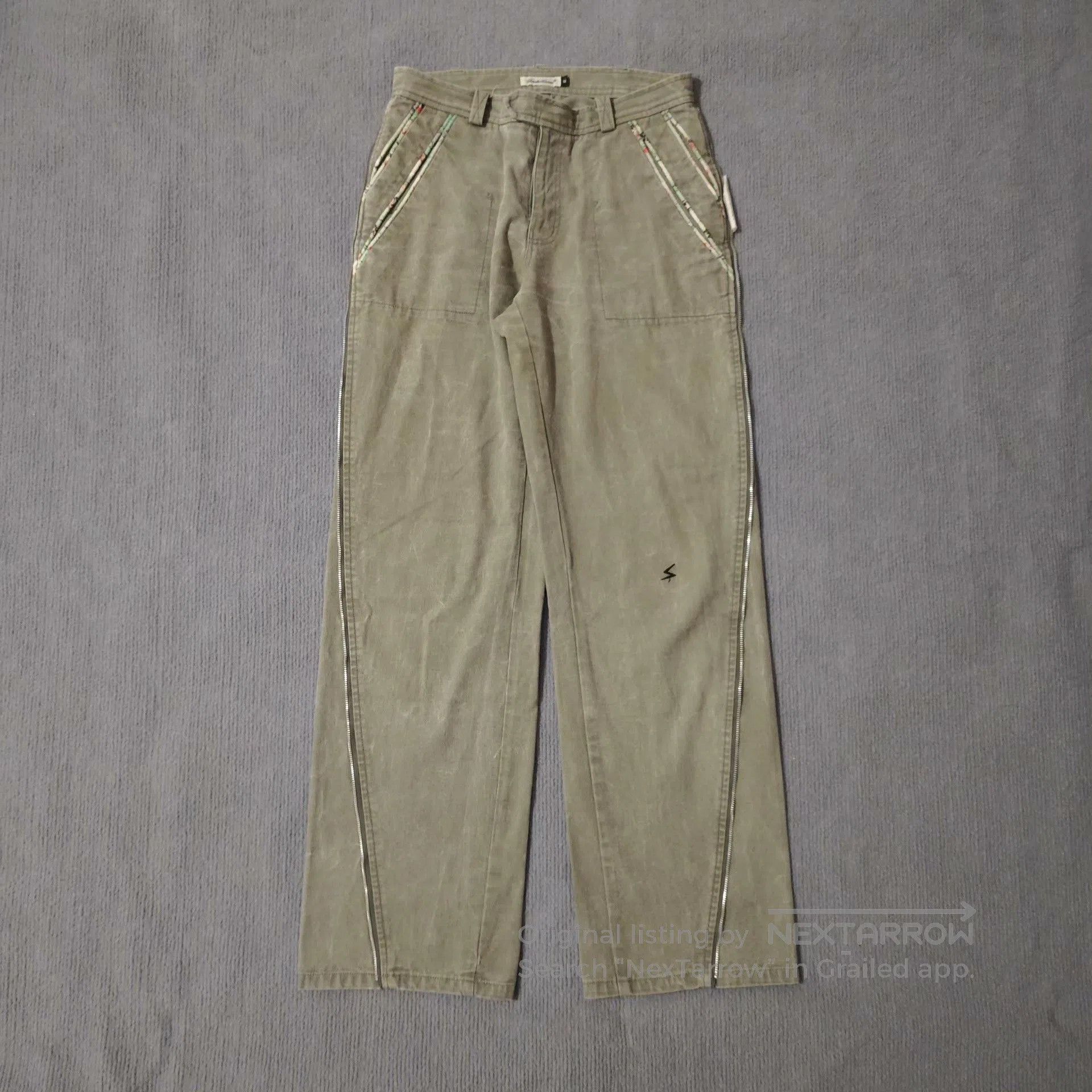 Undercover Undercover 04AW Lightning Embroidery Pants. Size US 38 / EU 54 - 1 Thumbnail