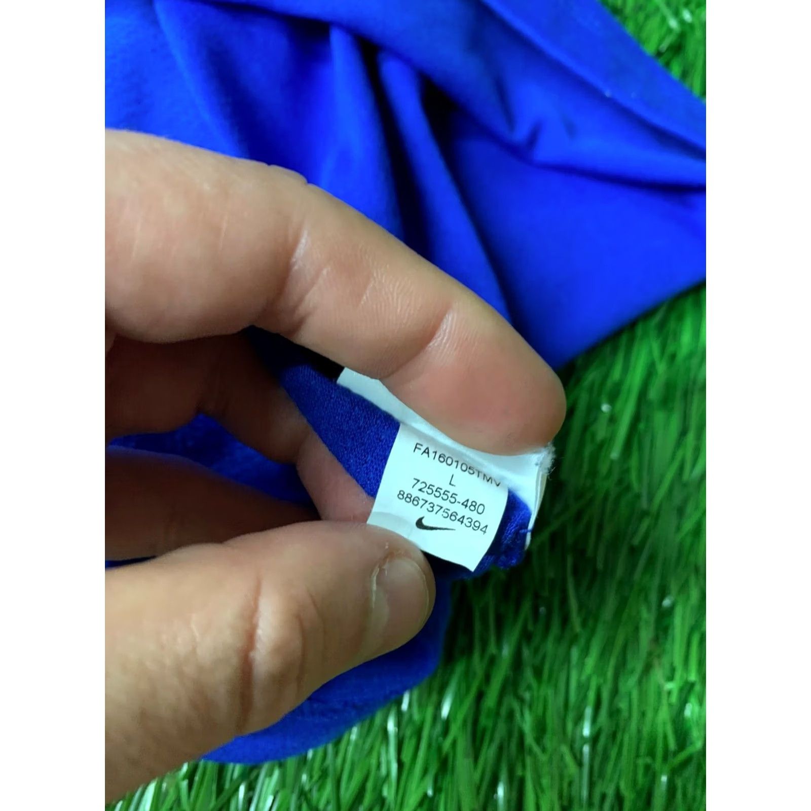Nike Nike Golf Modern Fit Polo Shirt Mens L Blue Polo Shirt Diamond Sportswear 2016 Nike Golf Size US L / EU 52-54 / 3 - 7 Thumbnail