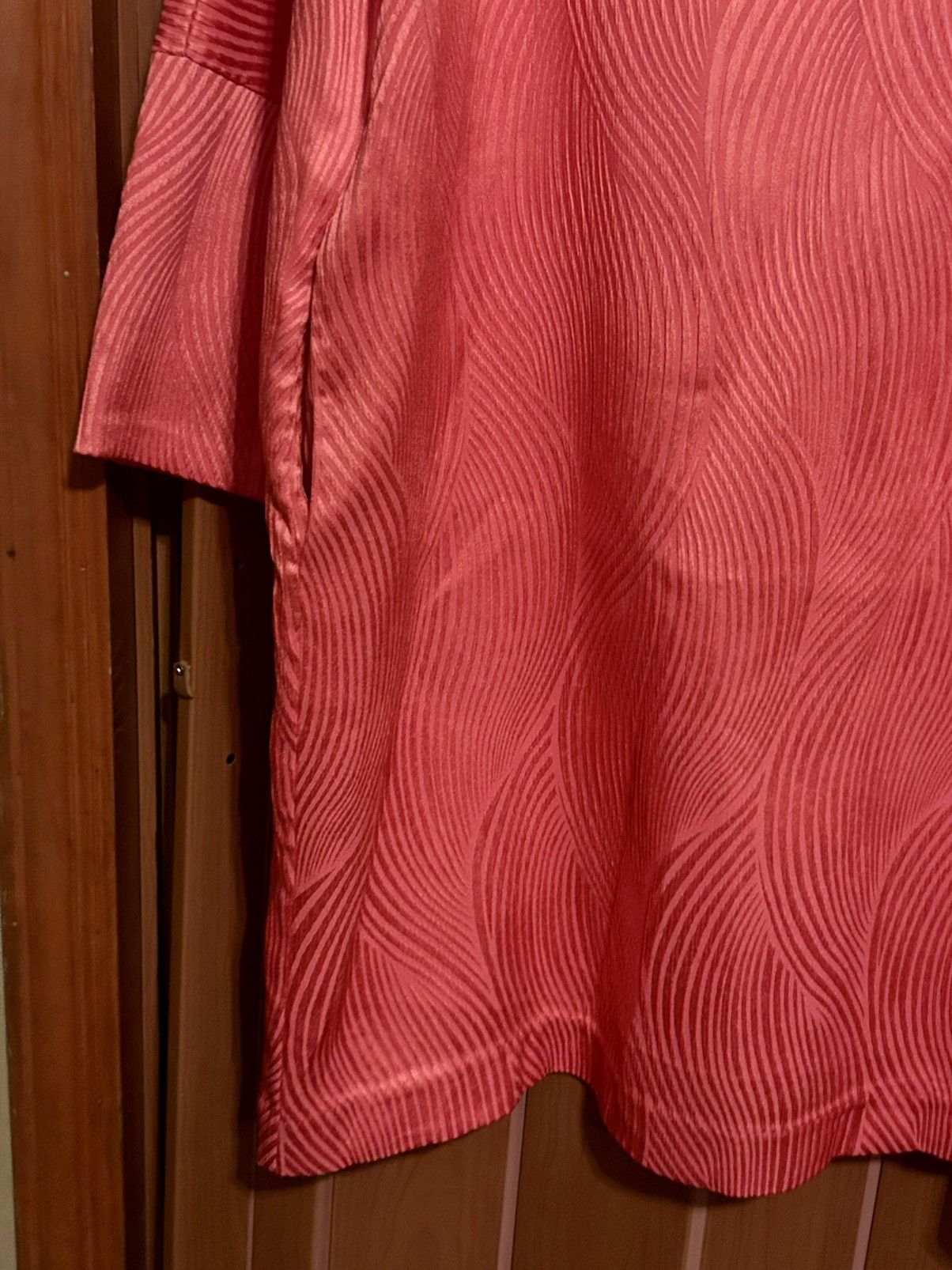 Other Natori Scroll Jacquard Dress WITH POCKETS Coral Size XL / US 12-14 / IT 48-50 - 5 Thumbnail