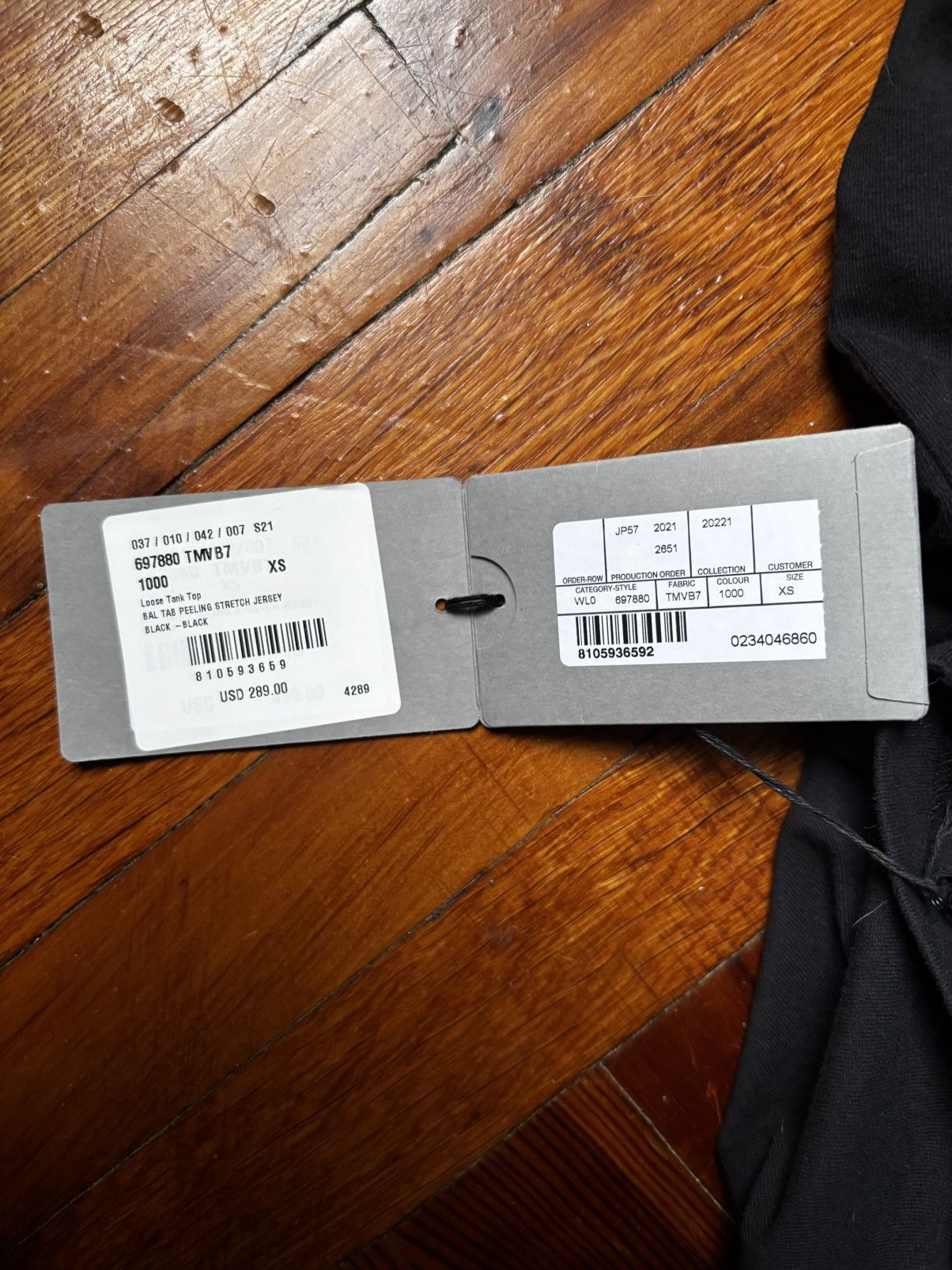 Balenciaga Balenciaga Loose Tank top Size US XS / EU 42 / 0 - 5 Thumbnail