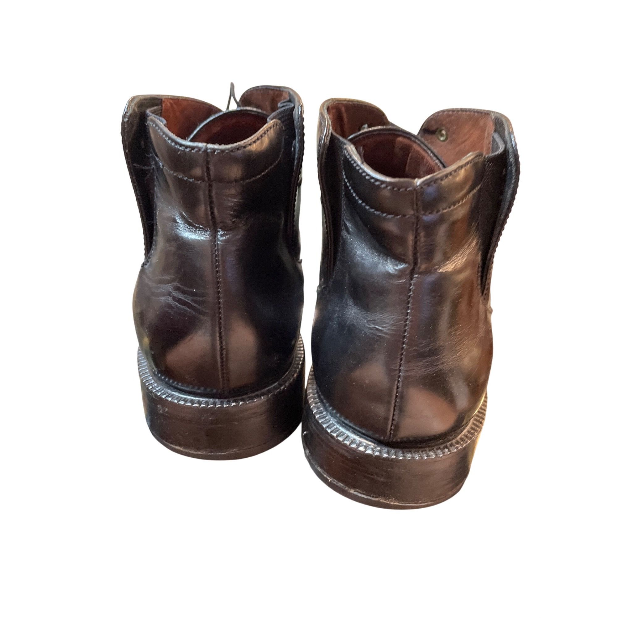 Cole Haan City mens black brown leather ankle chukka boots s