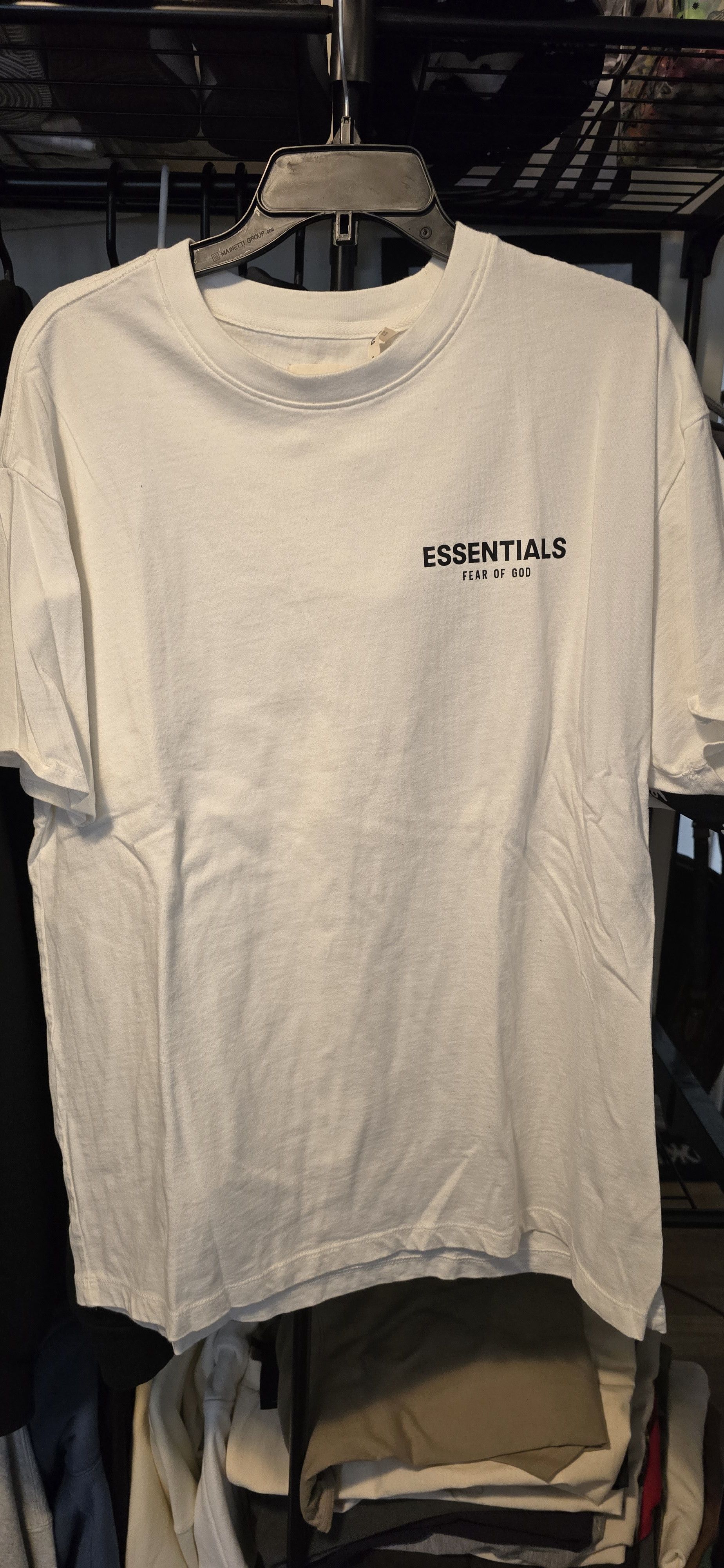 Essentials × Fear of God Fear of god essentials white tee | Grailed