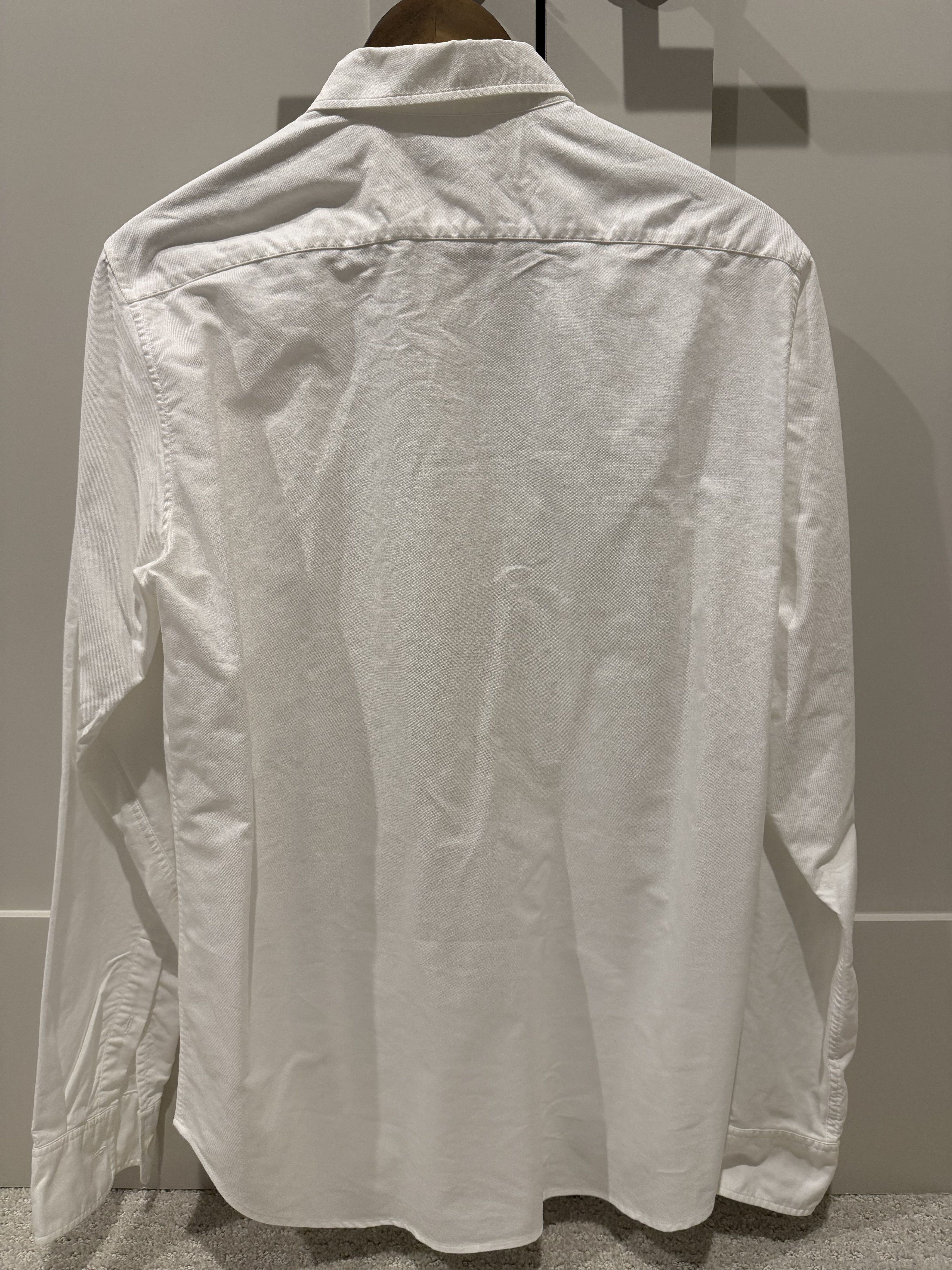 Acne Studios Acne Ohio Face Oxfort Shirt Size US M / EU 48-50 / 2 - 2 Thumbnail