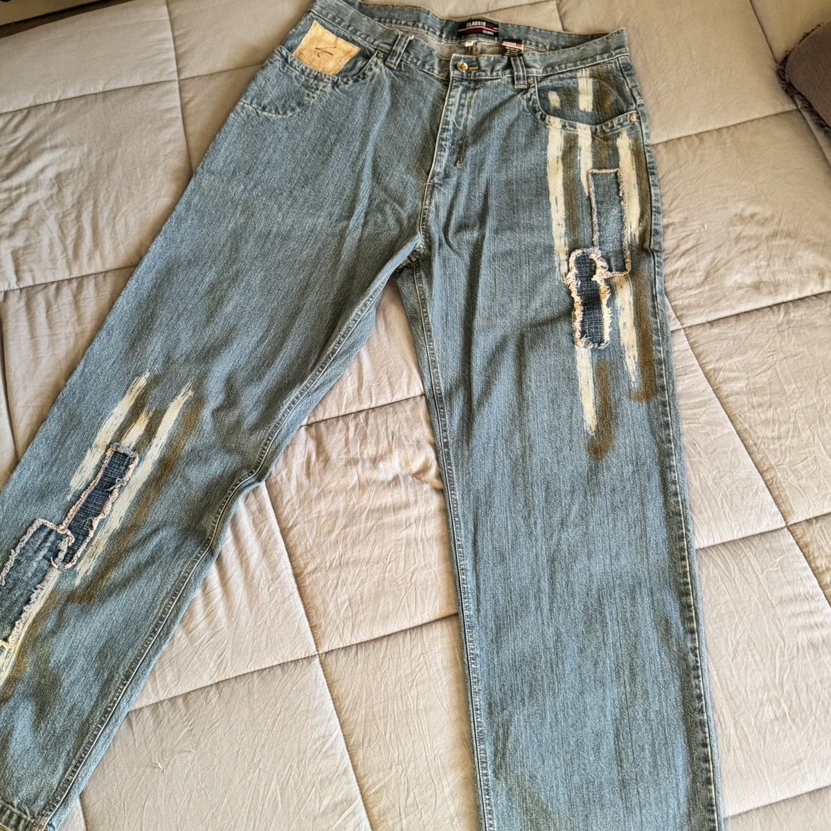 Vintage CLASSIC FIT ORIGINAL DENIM Size US 38 / EU 54 - 1 Thumbnail