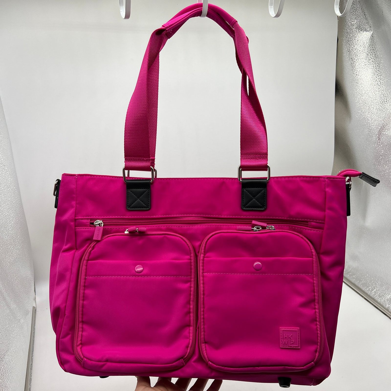 Other IHKWIP Cargo Catchall Tote No Crossbody Strap Ruby Berry Size ONE SIZE - 1 Thumbnail