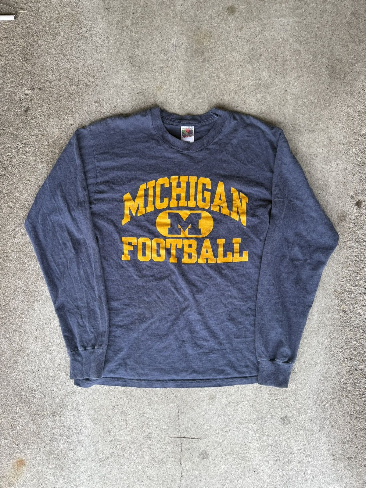 NCAA × Vintage Vintage Michigan Long Sleeve Size US L / EU 52-54 / 3 - 2 Thumbnail