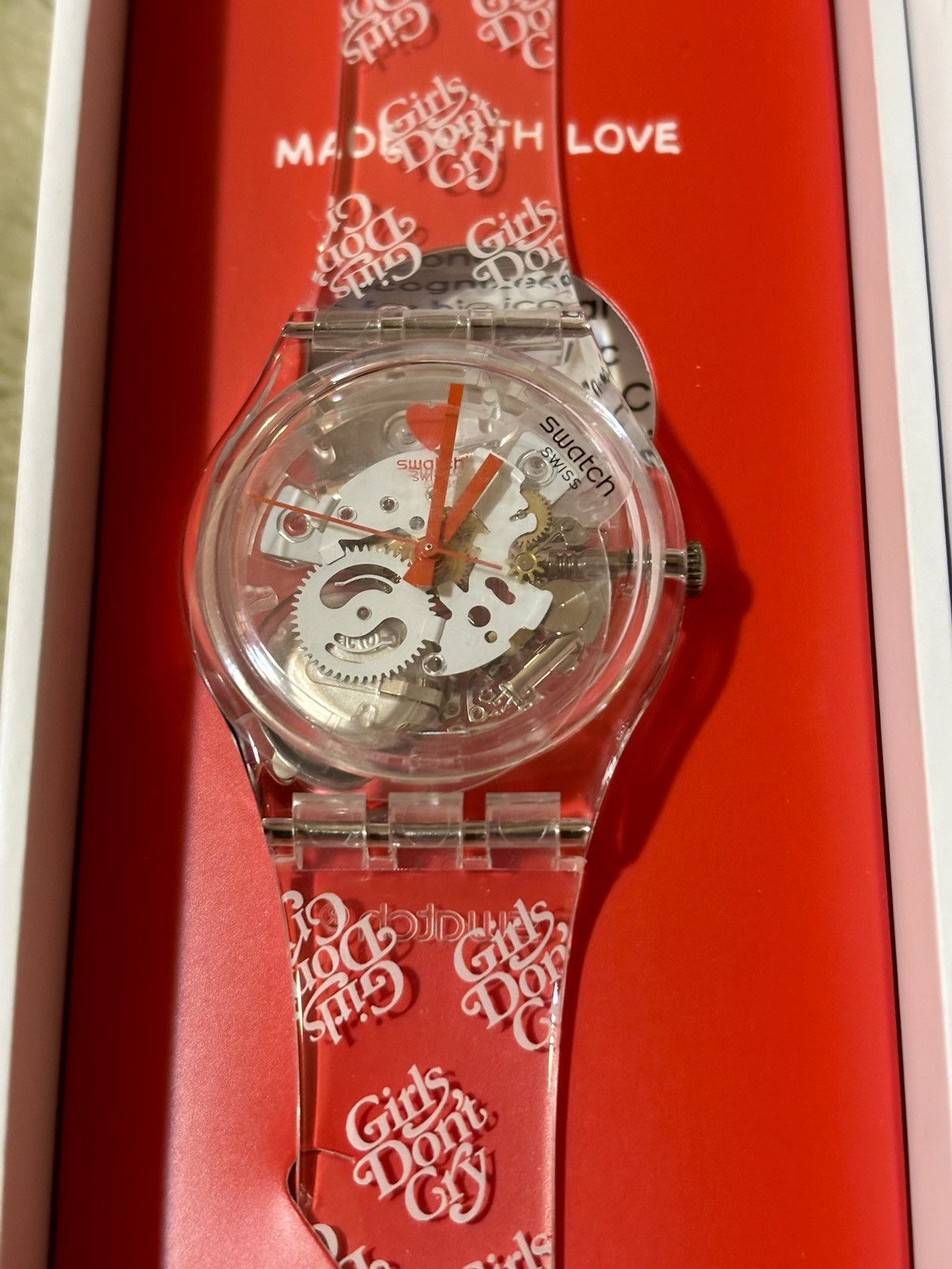Swatch Swatch Girls Don't cry Vick bronze by verdy | Grailed