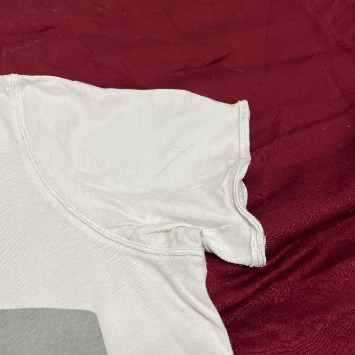 Diesel Diesel White and grey graphic tee t-shirt Size M / US 6-8 / IT 42-44 - 3 Thumbnail