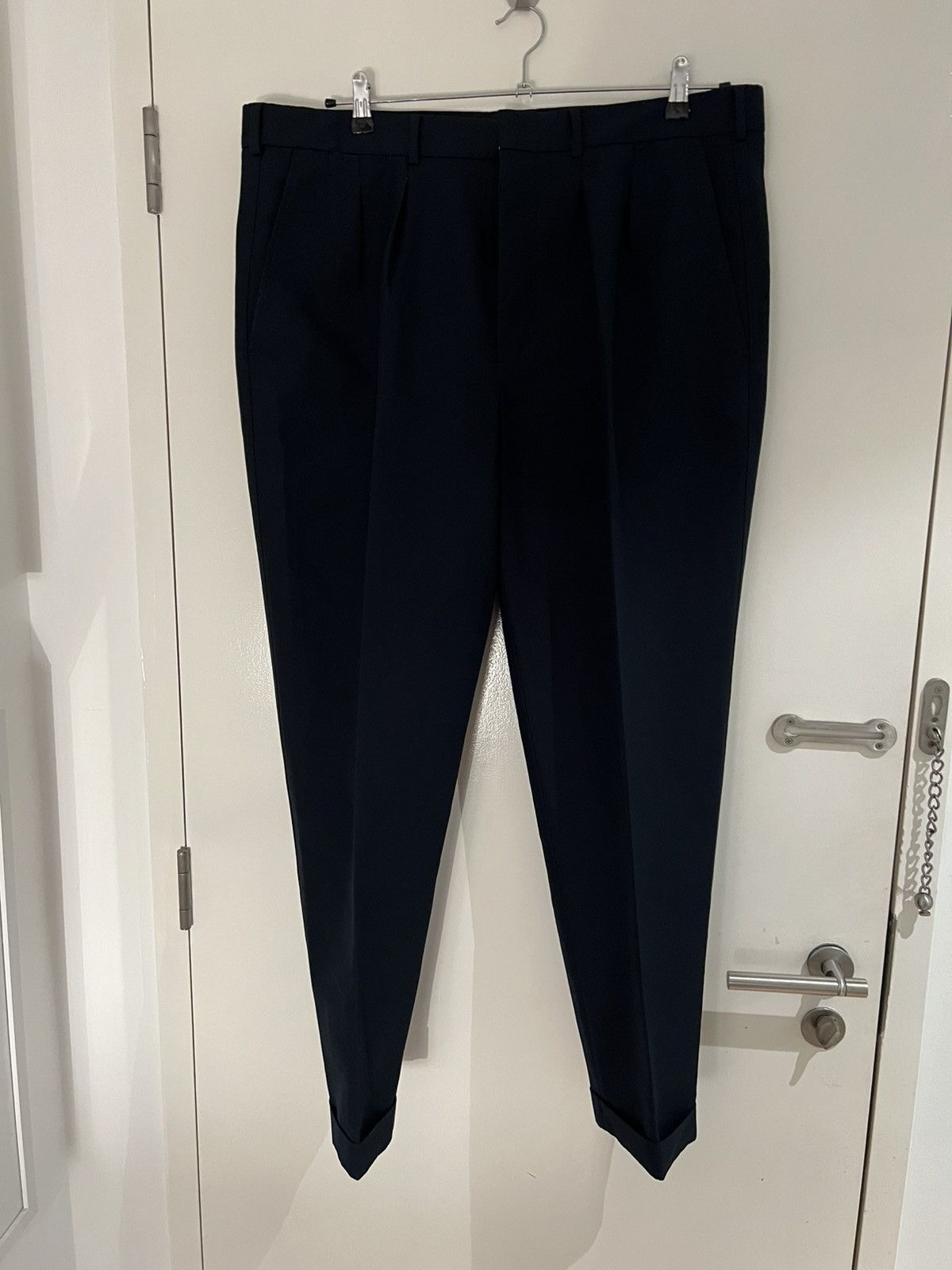 Tom Ford TOM FORD Double Cotton Satin Semi Sartorial Pants 38 Patrol Size US 43 - 10 Thumbnail