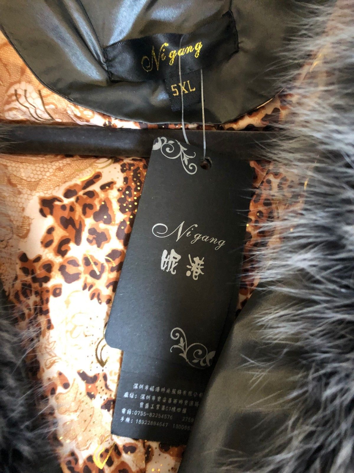 Other Nigang Luxury Metal Gray Parka Coat Fox Fur Lea ther Trim 14 Size XL / US 12-14 / IT 48-50 - 8 Thumbnail